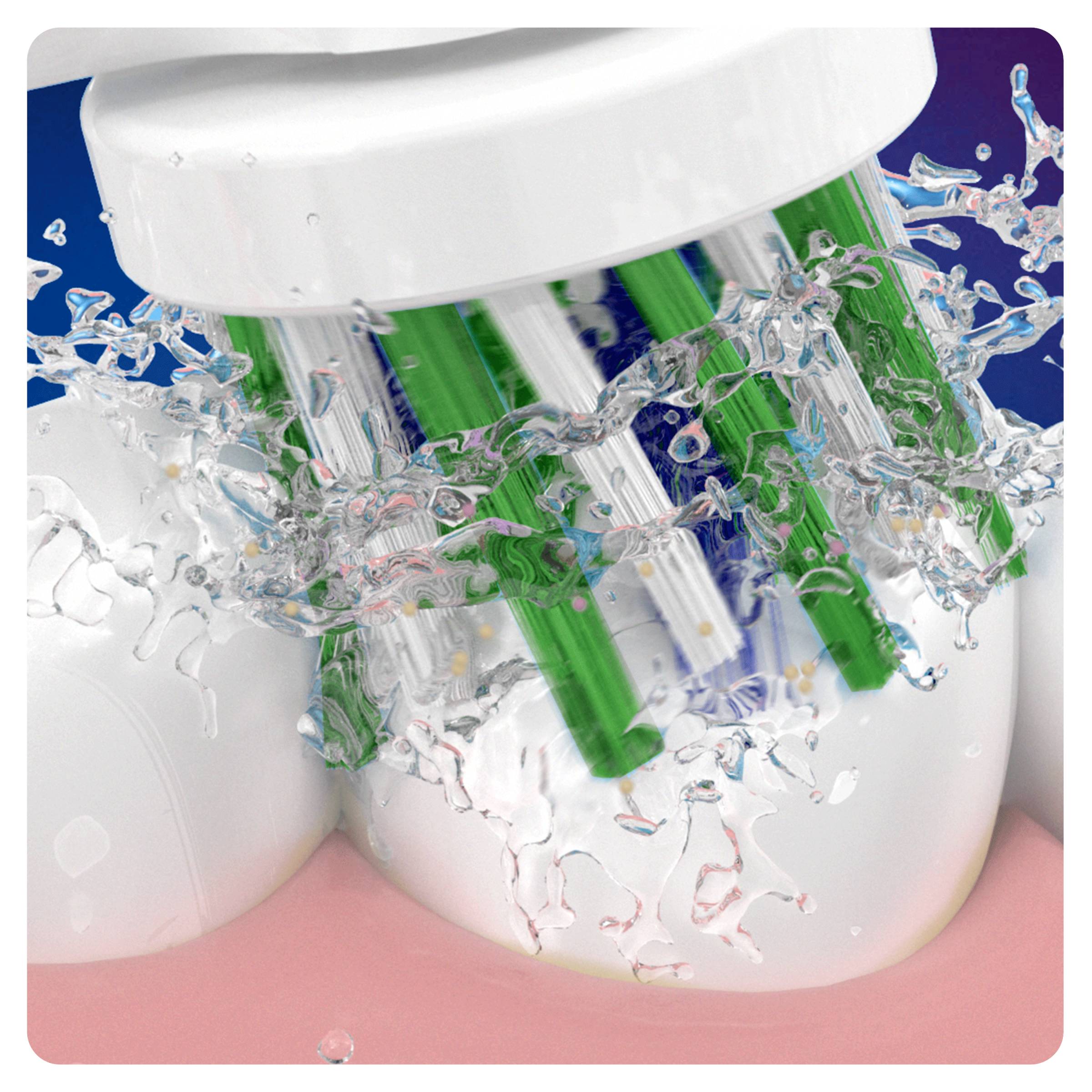 Oral-B CrossAction White CleanMaximiser náhradní hlavice 8 ks
