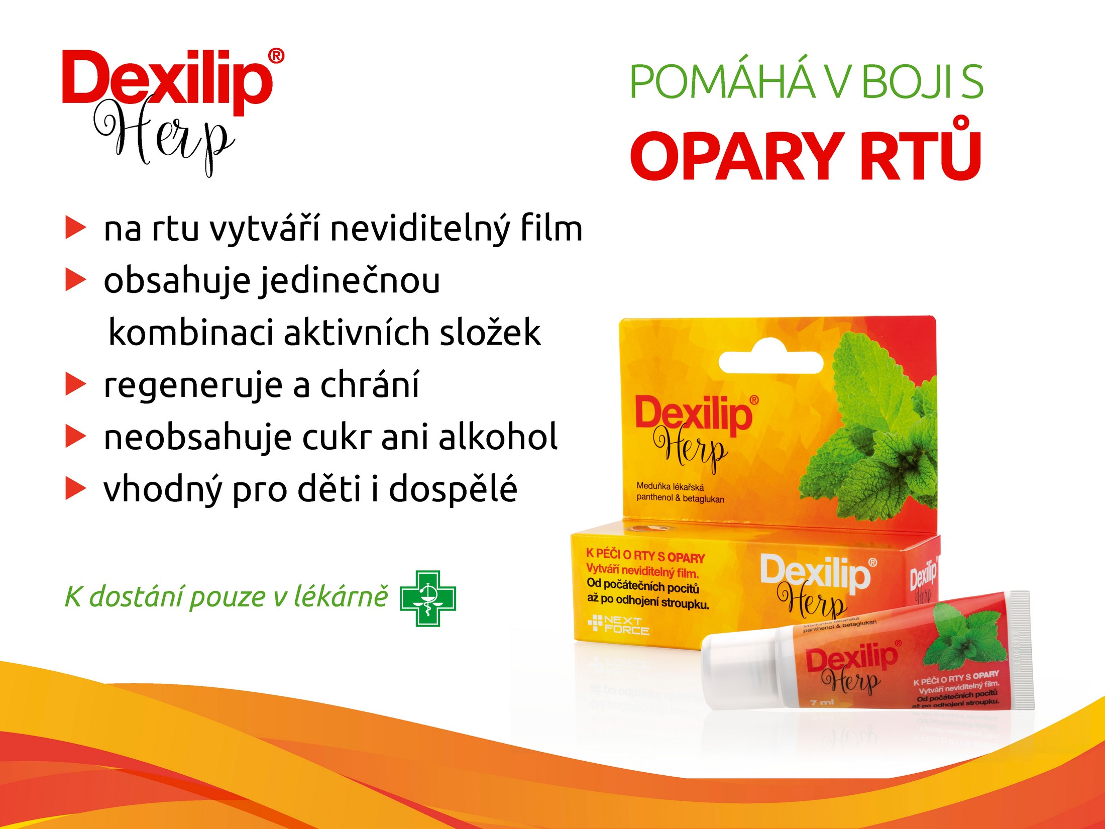 Dexilip Herp gel na opary 7 ml