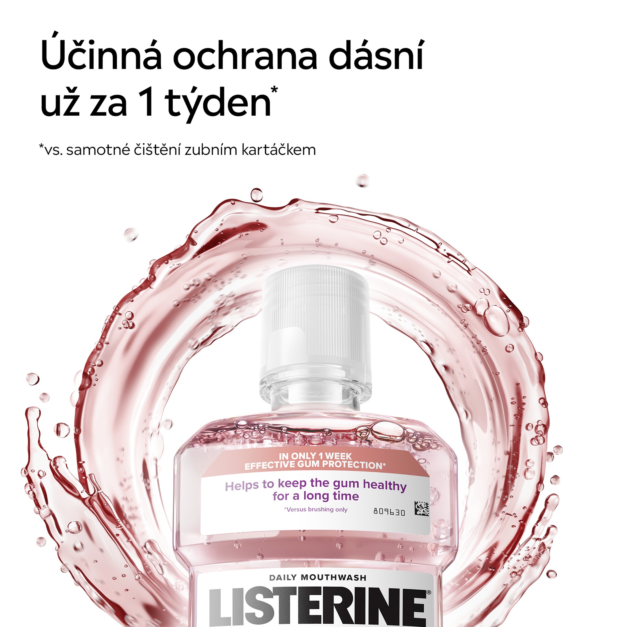 Listerine Professional Gum Protection+ ústní voda 500 ml