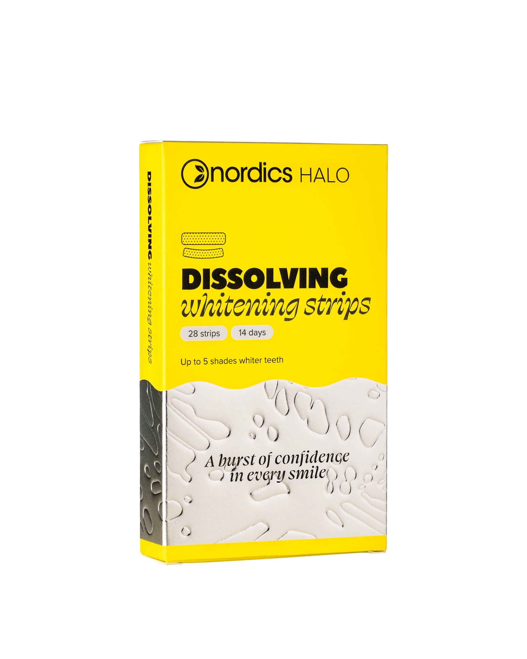Nordics Halo Dissolving bělicí pásky 28 ks
