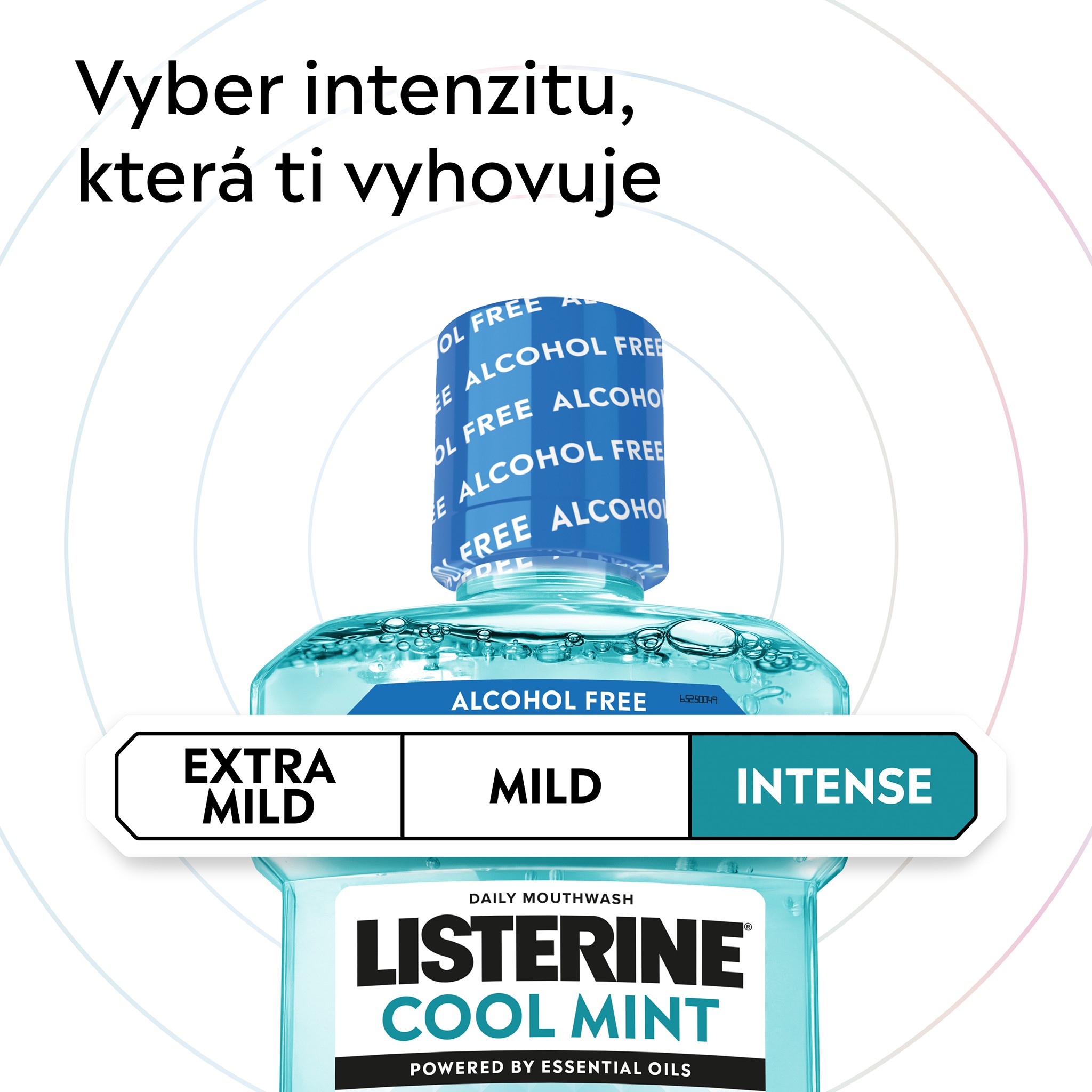 Listerine Cool Mint Intense ústní voda 1000 ml