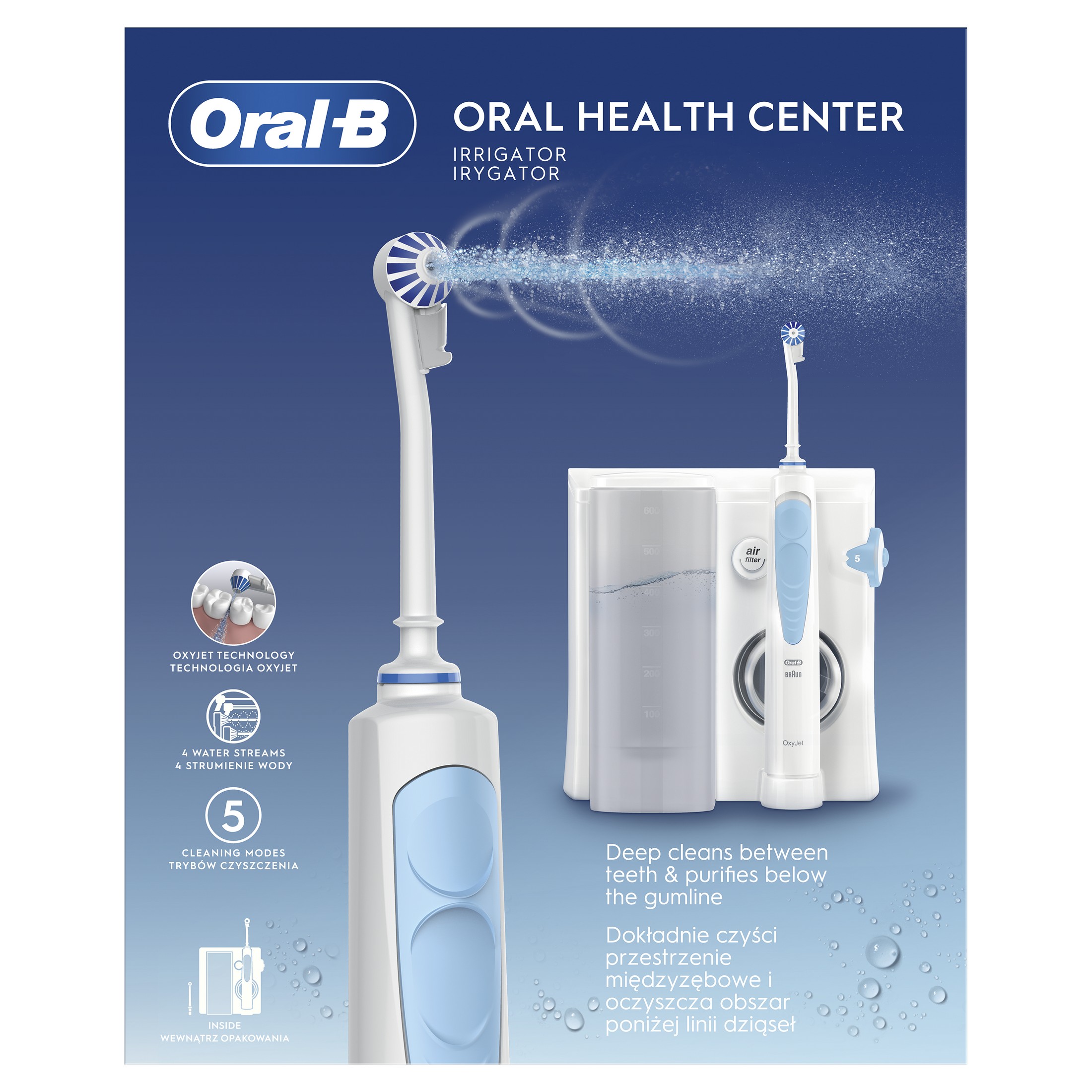 Oral-B Professional Care Oxyjet MD20 ústní sprcha - ROZBALENÉ ZBOŽÍ