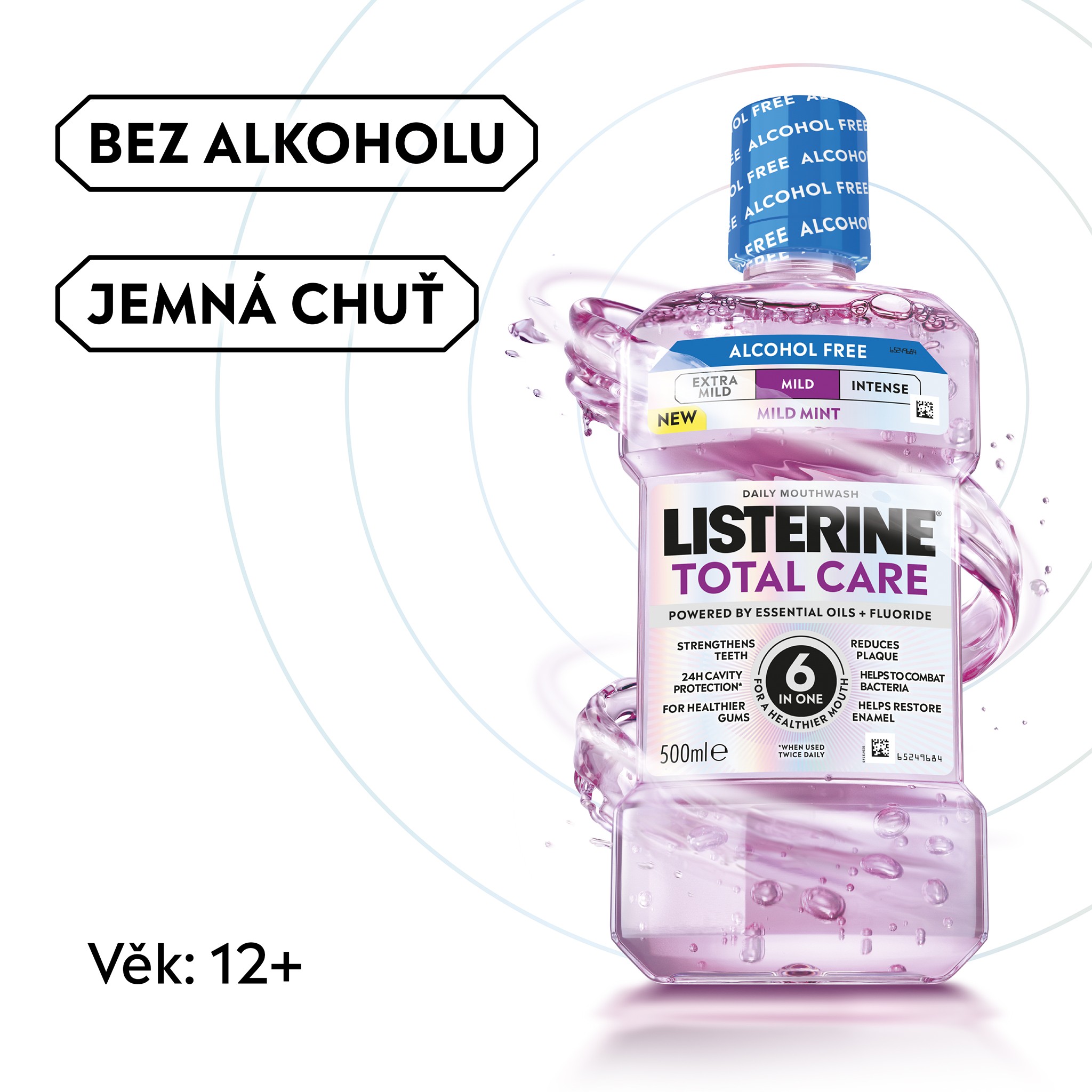 Listerine Total Care Mild ústní voda 250 ml