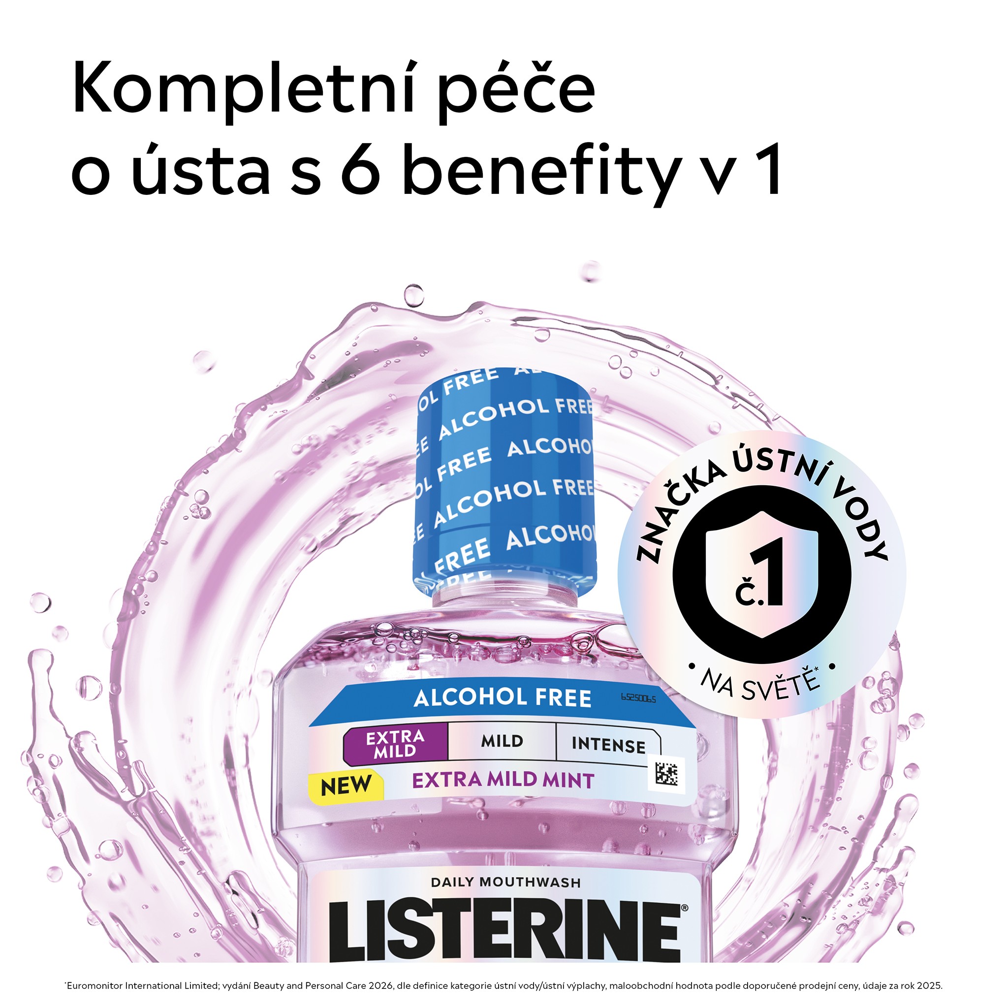 Listerine Total Care Mild ústní voda 250 ml