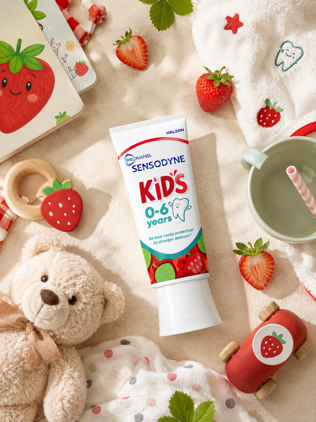 Sensodyne Pronamel Kids dětská zubní pasta 0-6 let 2×50 ml
