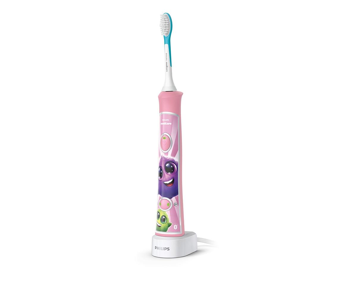 Philips Sonicare HX6352/42 for Kids Pink dětský sonický kartáček - ROZBALENÉ ZBOŽÍ