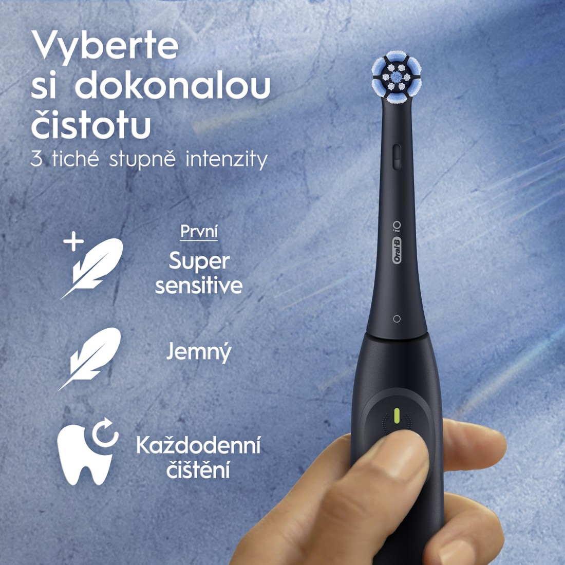 Oral-B iO Series 2 Black elektrický kartáček - ROZBALENÉ ZBOŽÍ