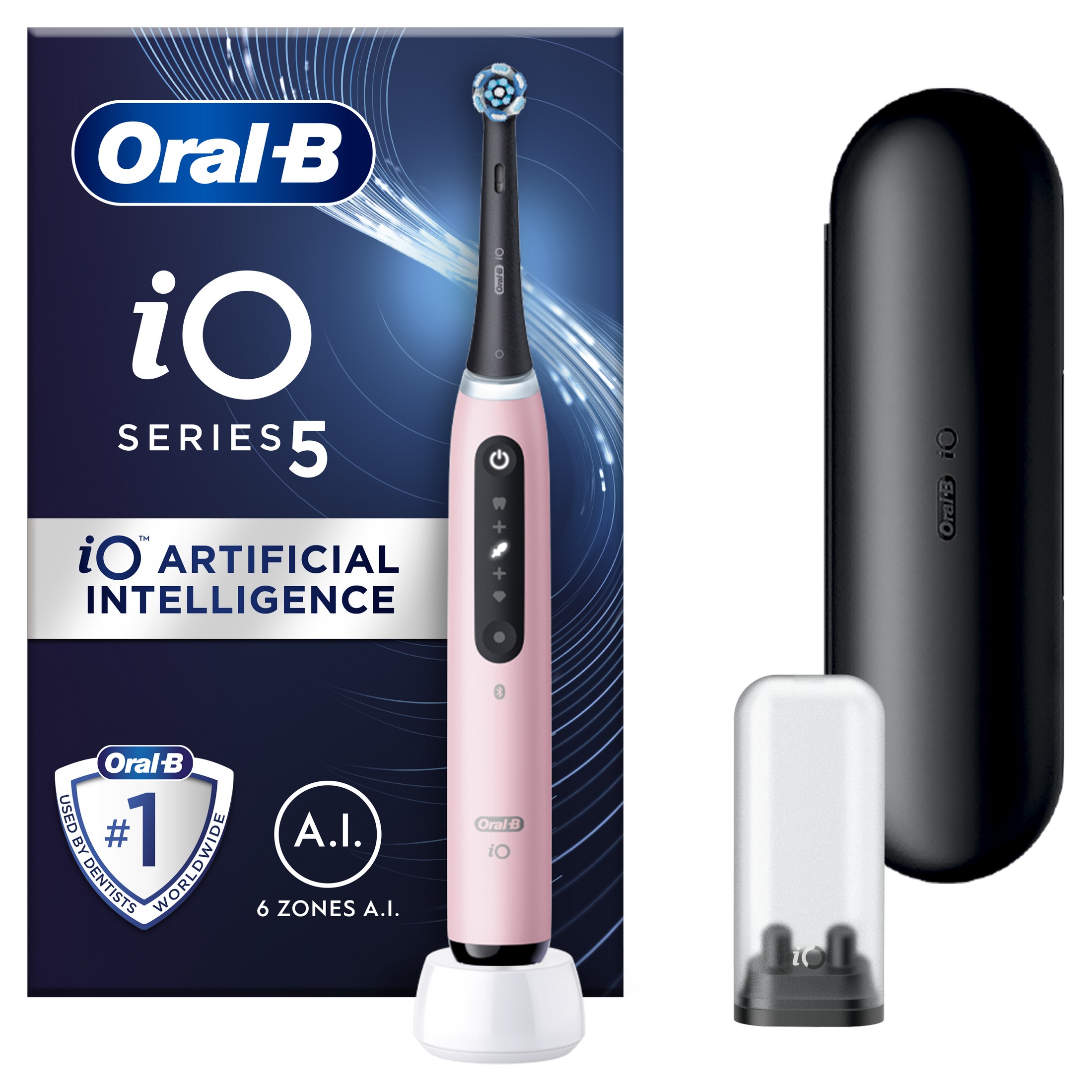 Oral-B iO Series 5 Pink magnetický kartáček - ROZBALENÉ ZBOŽÍ