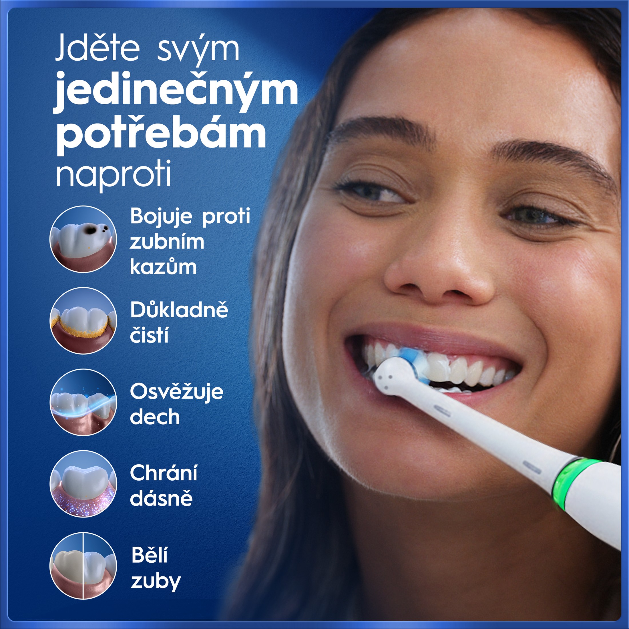 Oral-B iO Series 5 White magnetický kartáček - ROZBALENÉ ZBOŽÍ