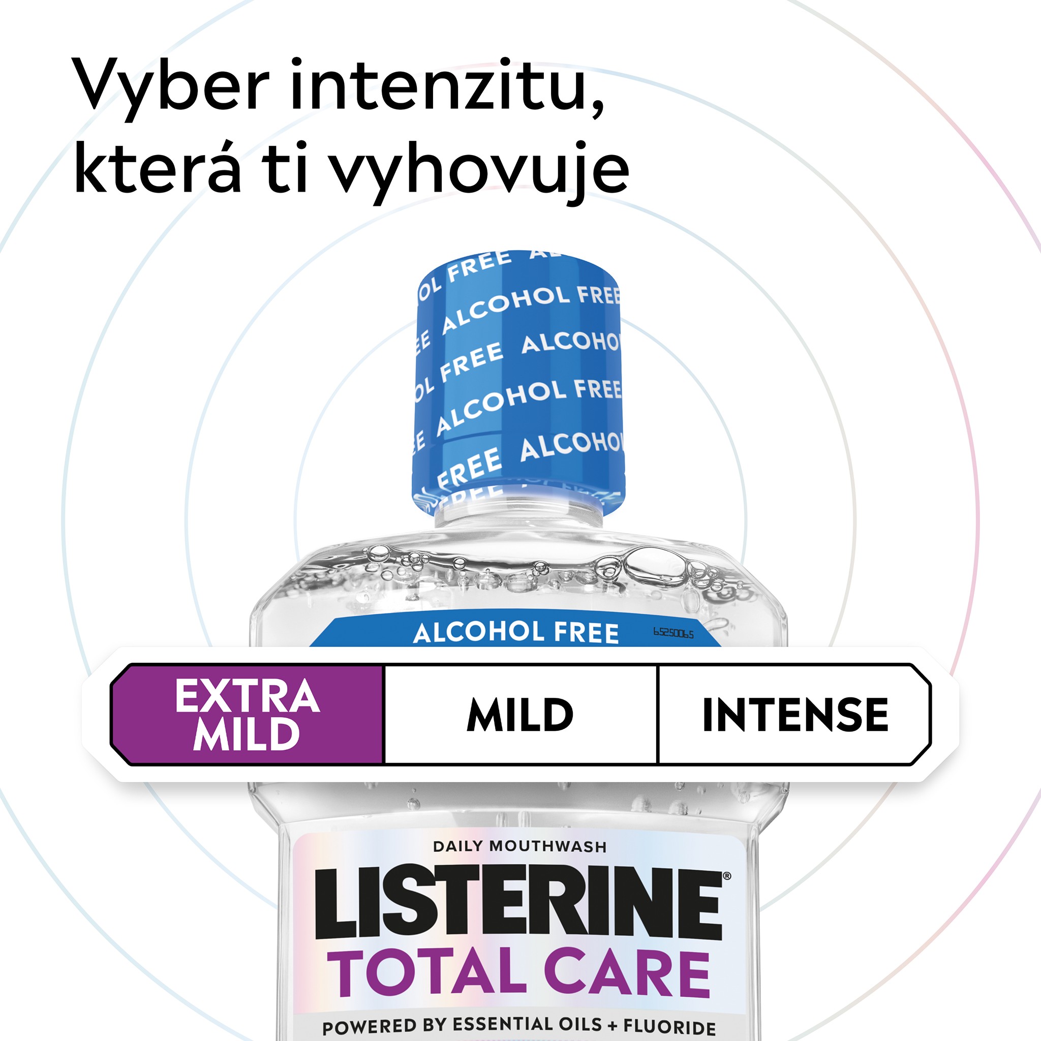 Listerine Total Care Extra Mild Mint ústní voda 2x500 ml