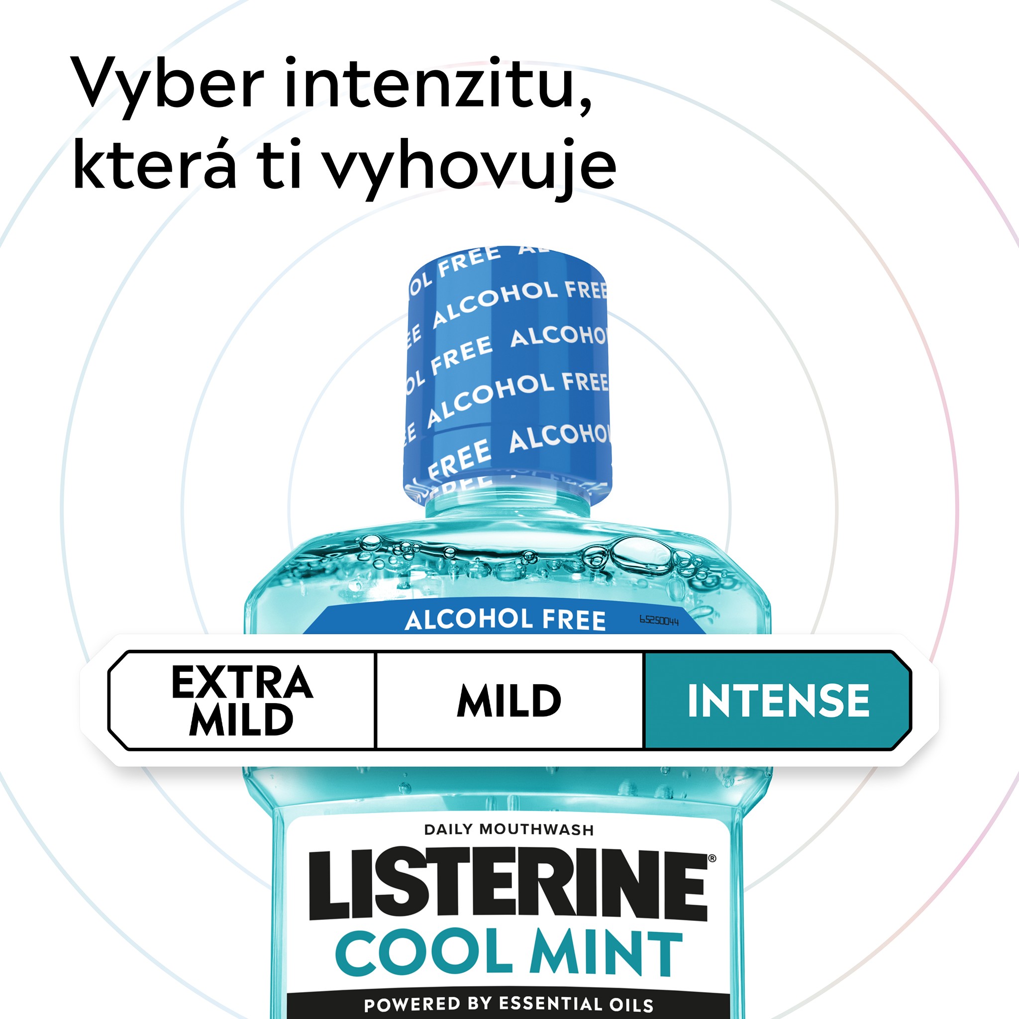Listerine Cool Mint Intense ústní voda 2×500 ml
