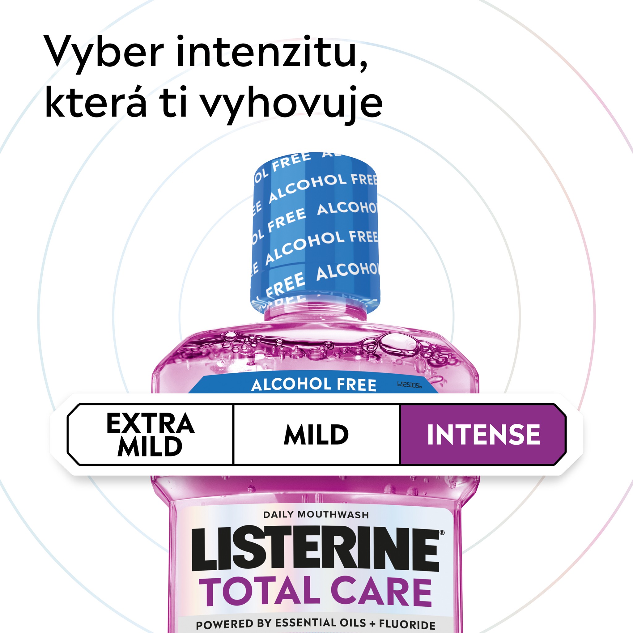 Listerine Total Care Intense Mint ústní voda 2×500 ml