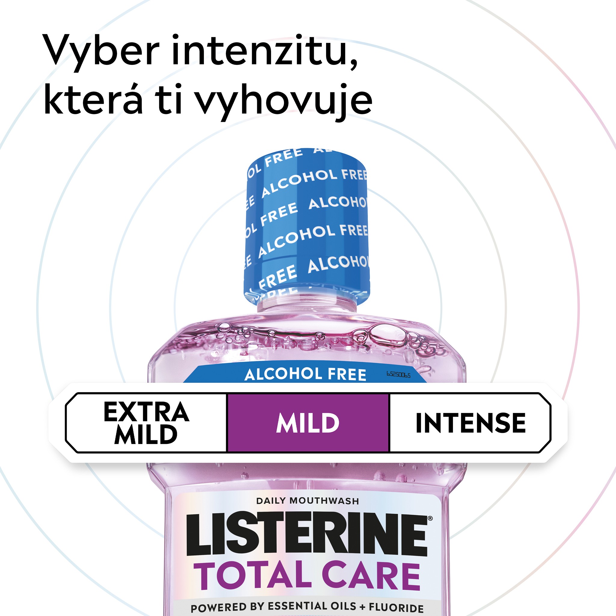 Listerine Total Care Mild ústní voda 2x500 ml