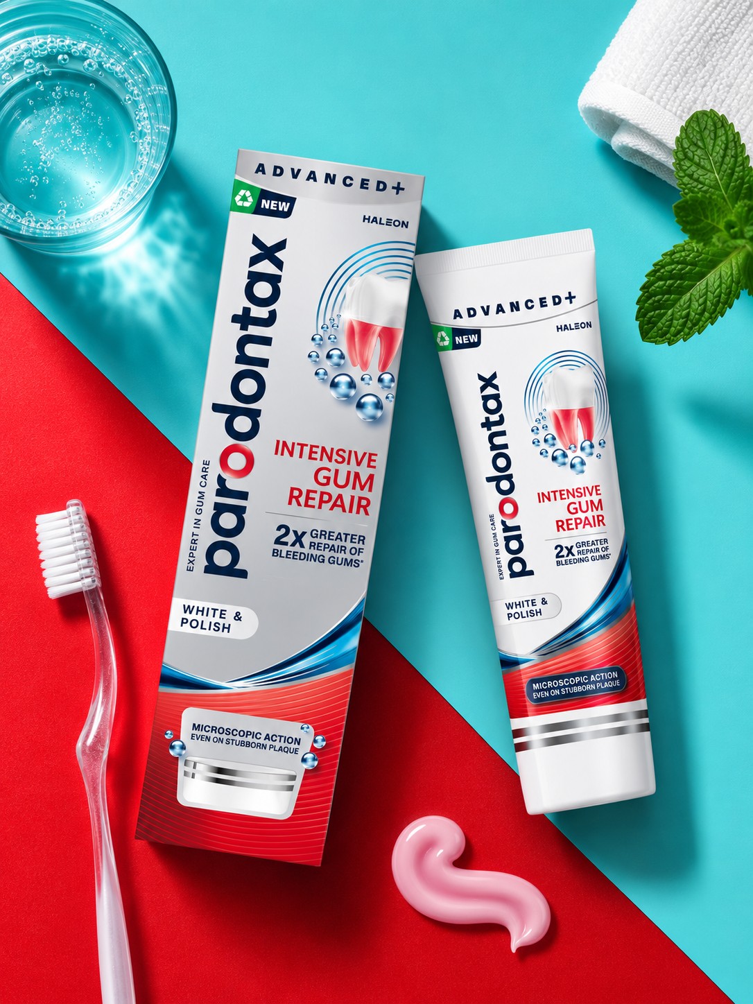Parodontax Intensive Gum Repair White&Polish zubní pasta 75 ml