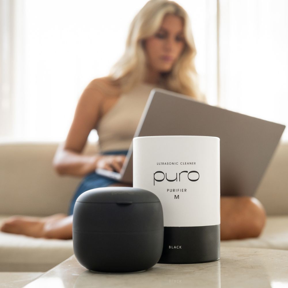 Puro Purifier M ultrazvuková čistička černá