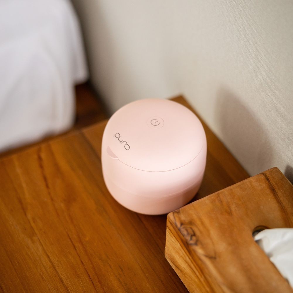 Puro Purifier M ultrazvuková čistička růžová
