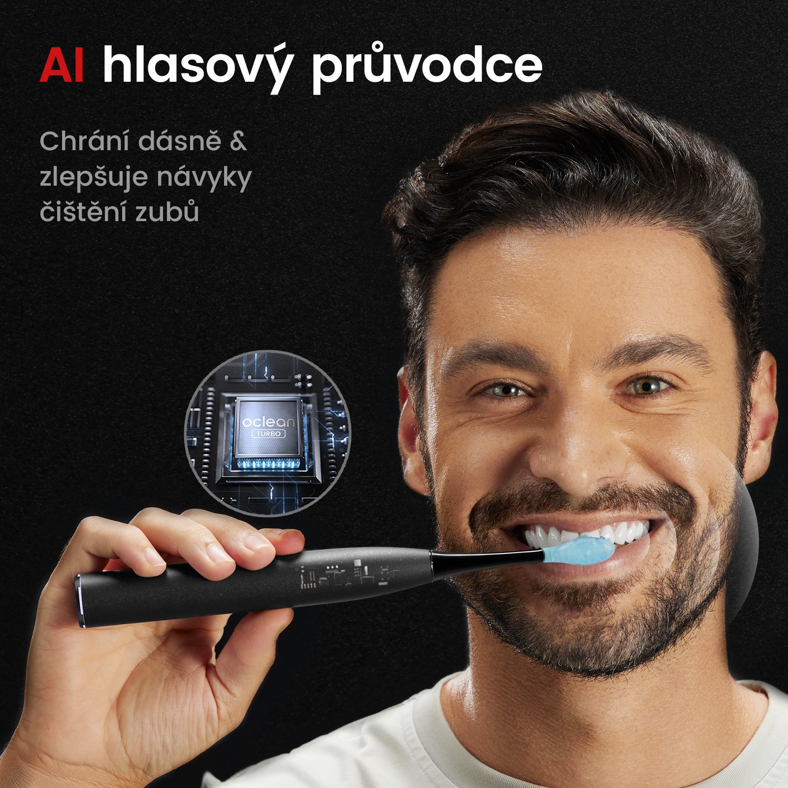 Oclean X Ultra S Green sonický kartáček