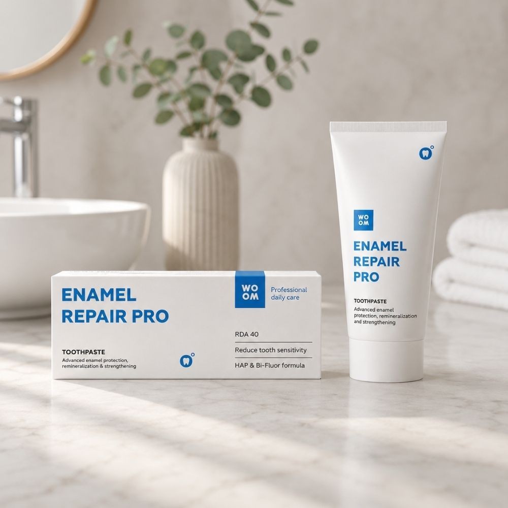 Woom Enamel Repair Pro zubní pasta 50 ml