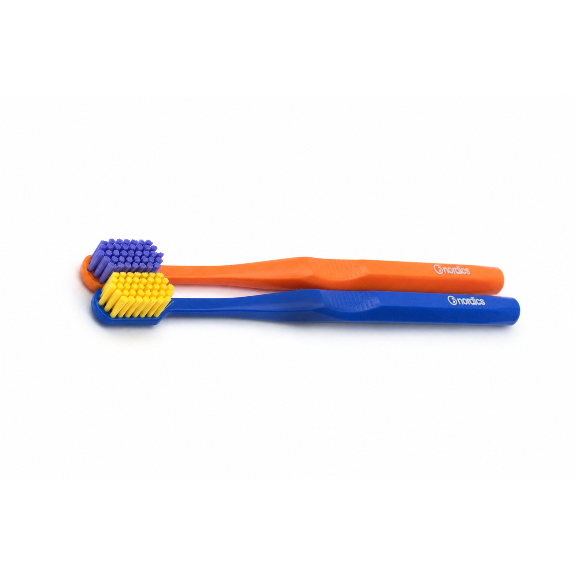 Nordics Premium Soft Orange&Blue zubní kartáček 2 ks