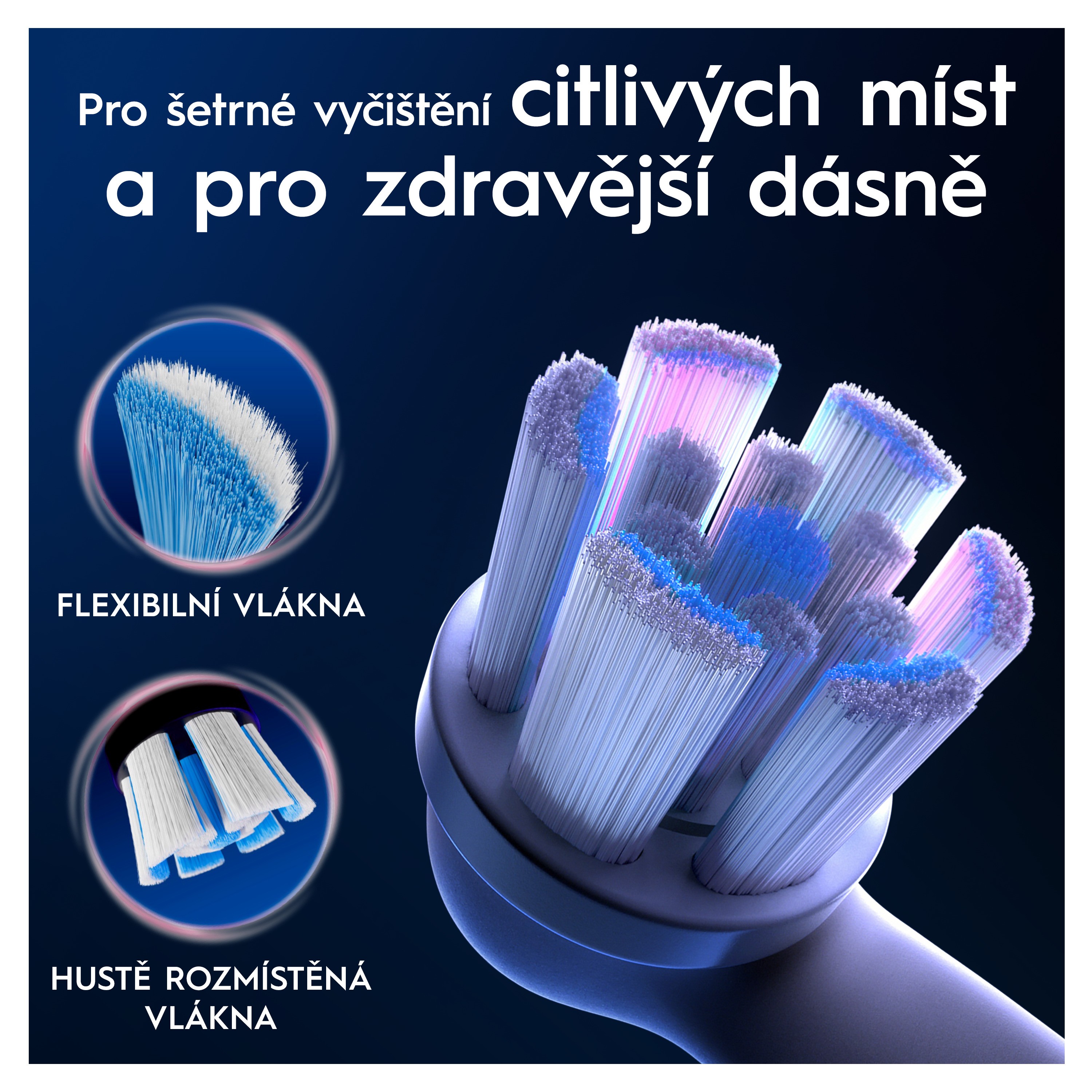 Oral-B iO Gentle Care náhradní hlavice 6 ks