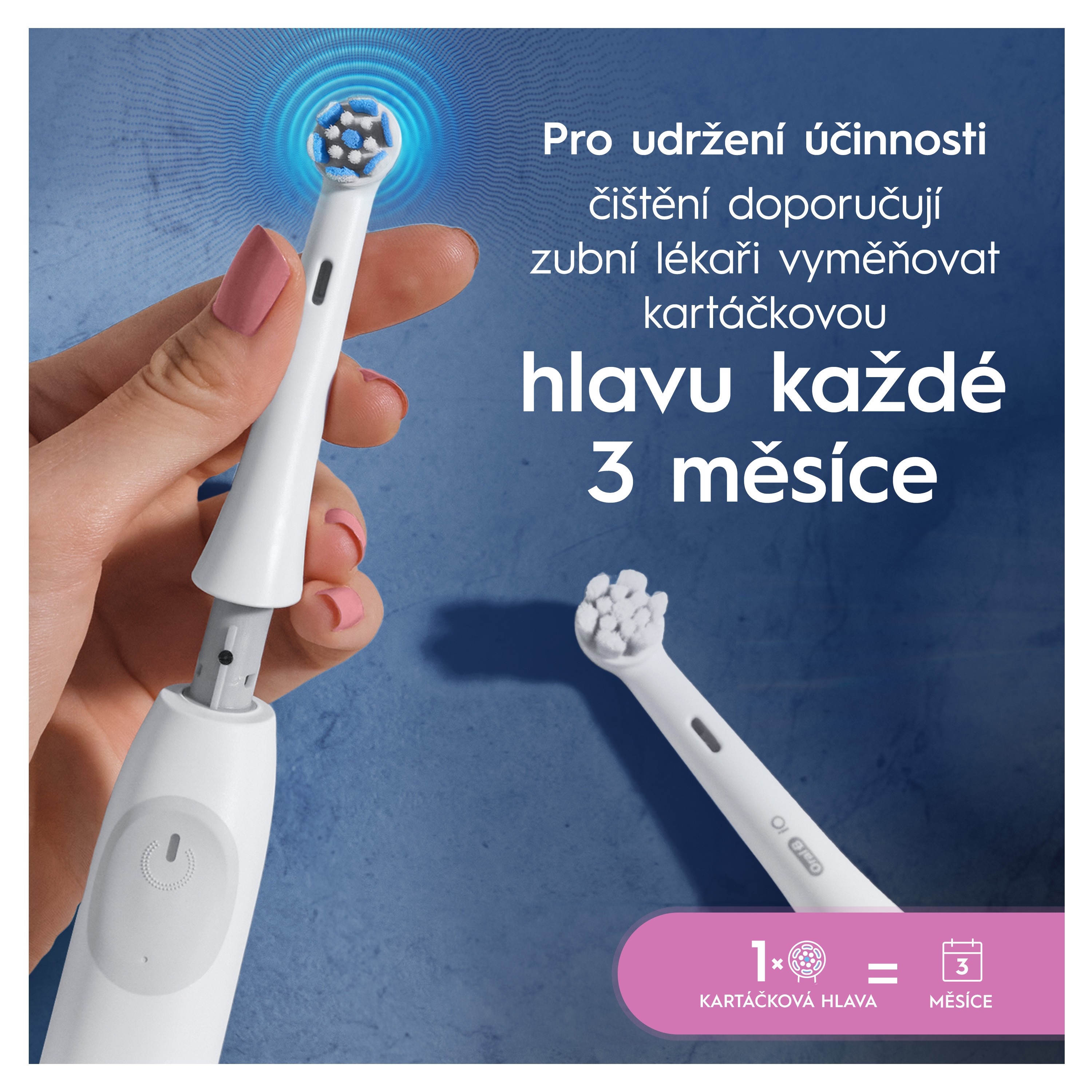 Oral-B iO Gentle Care náhradní hlavice 6 ks