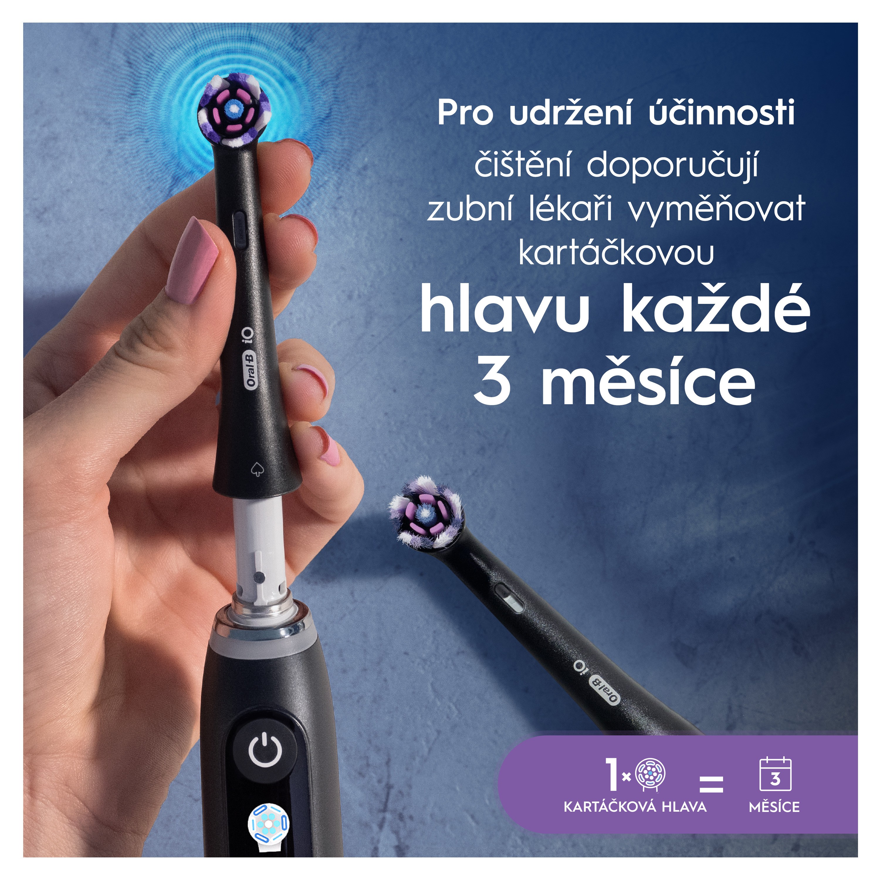 Oral-B iO Radiant White náhradní hlavice 6 ks