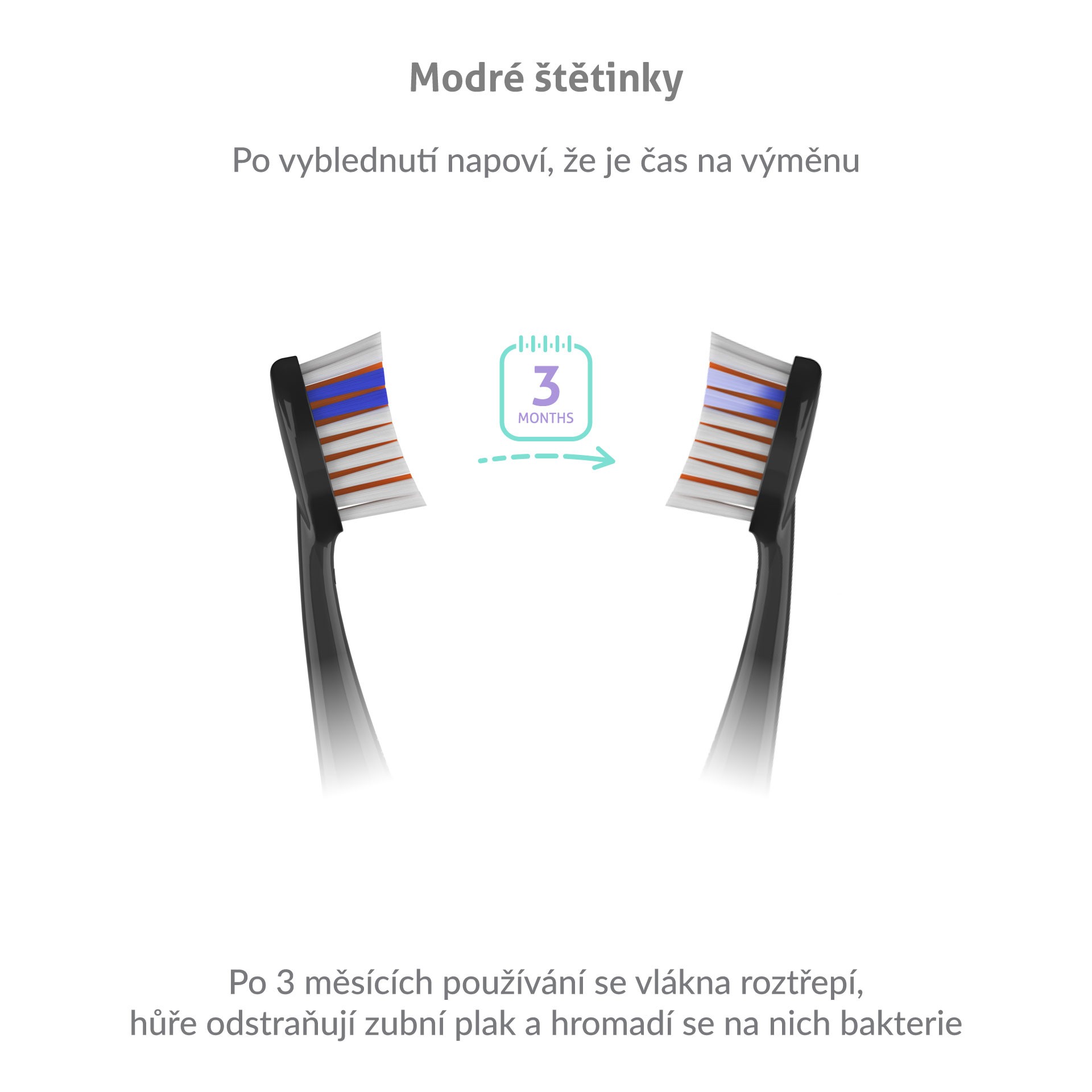 TrueLife SonicBrush K150 UV Whiten náhradní hlavice 2 ks