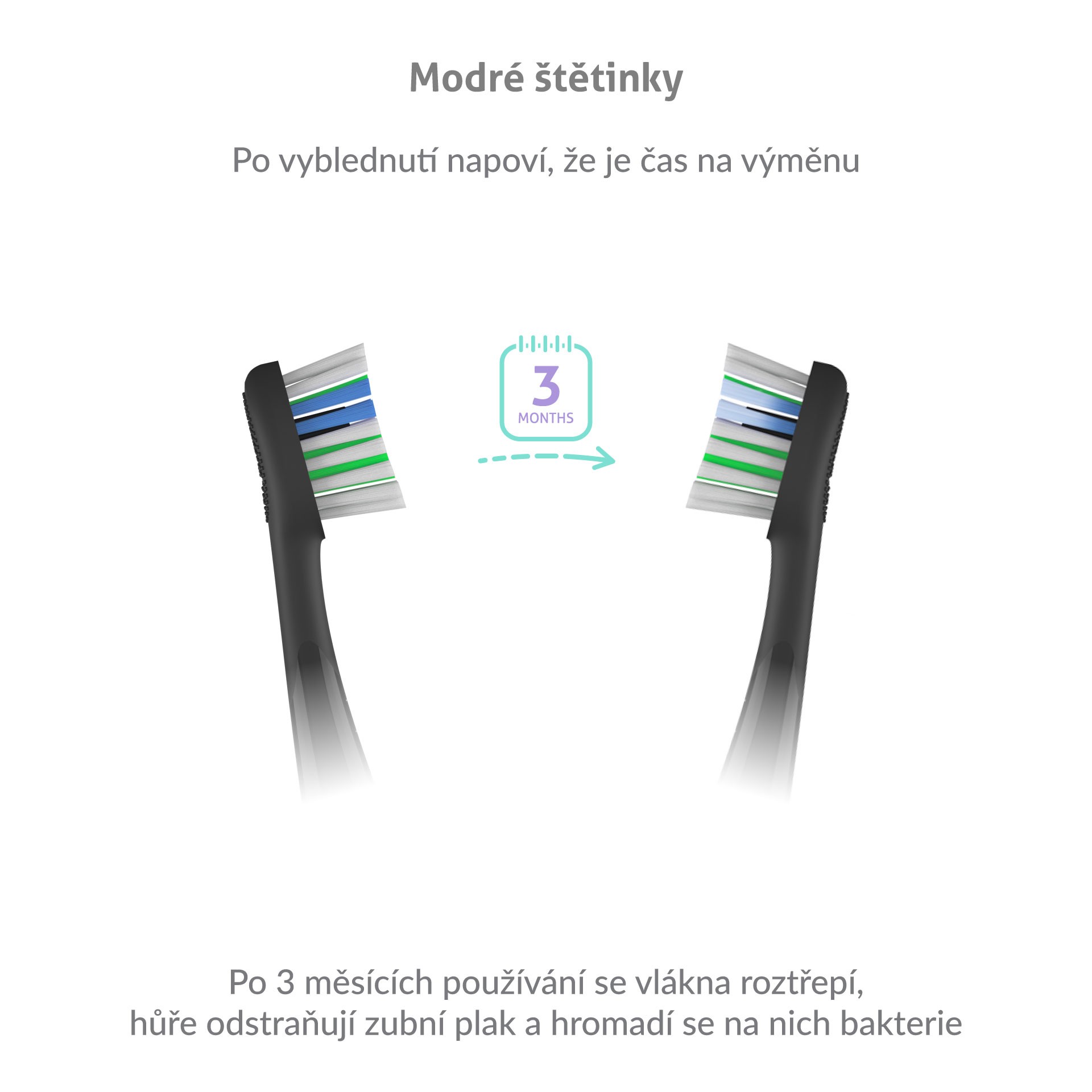 TrueLife SonicBrush K150 UV Standard Plus náhradní hlavice 2 ks