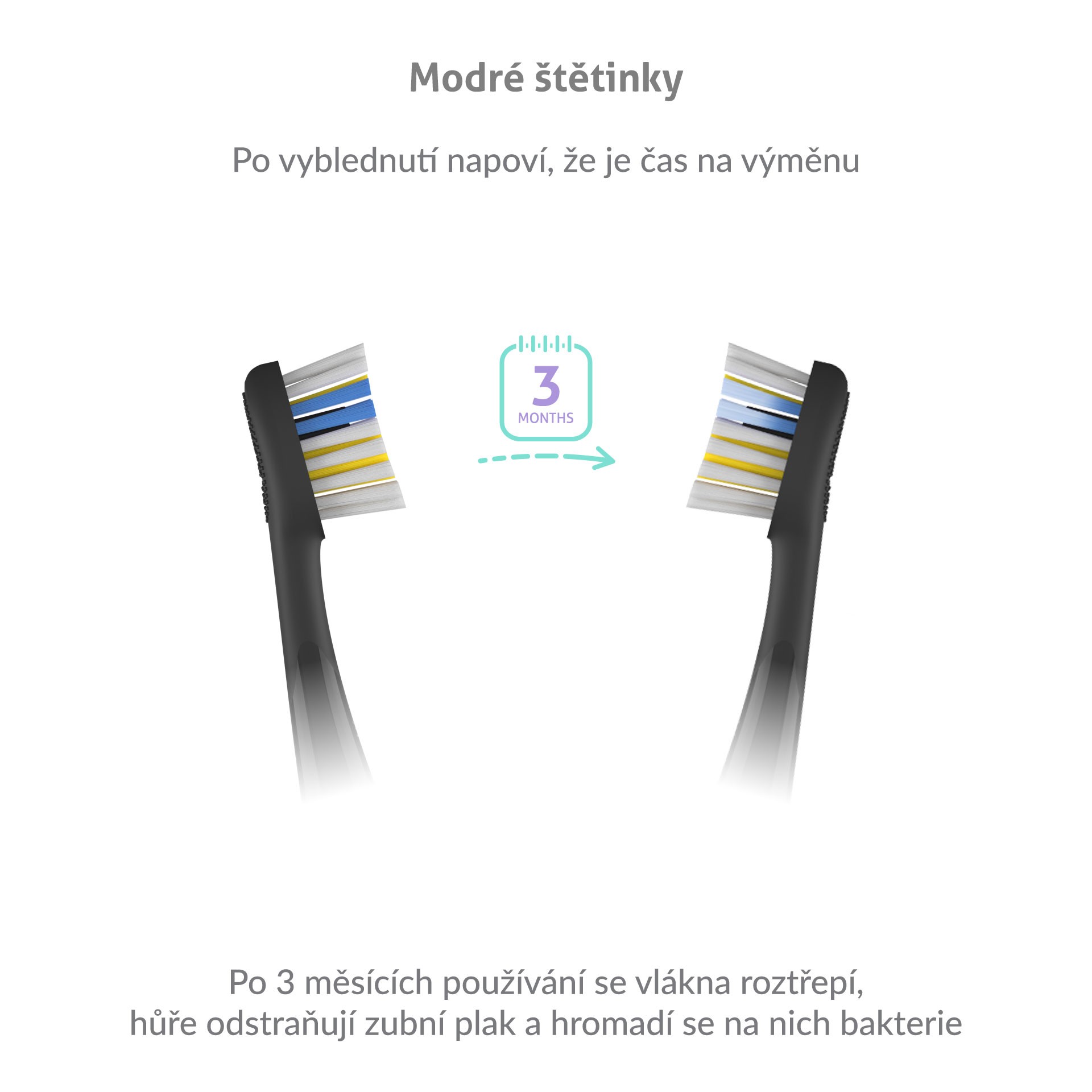 TrueLife SonicBrush K150 UV Sensitive Plus náhradní hlavice 2 ks