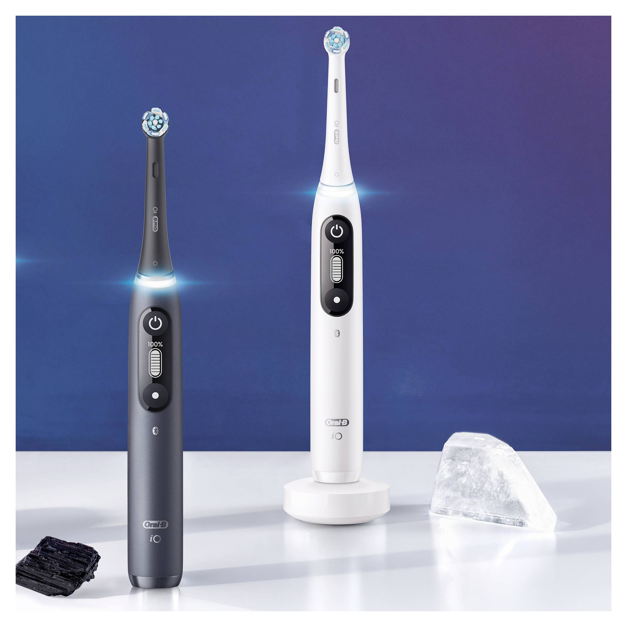 Oral-B iO Series 7 Duo Black Onyx & White Alabaster magnetický kartáček 2 ks