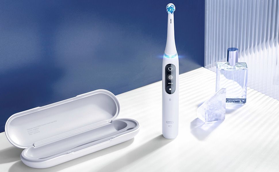 Oral-B iO Series 7 Duo White+White magnetický kartáček 2 ks