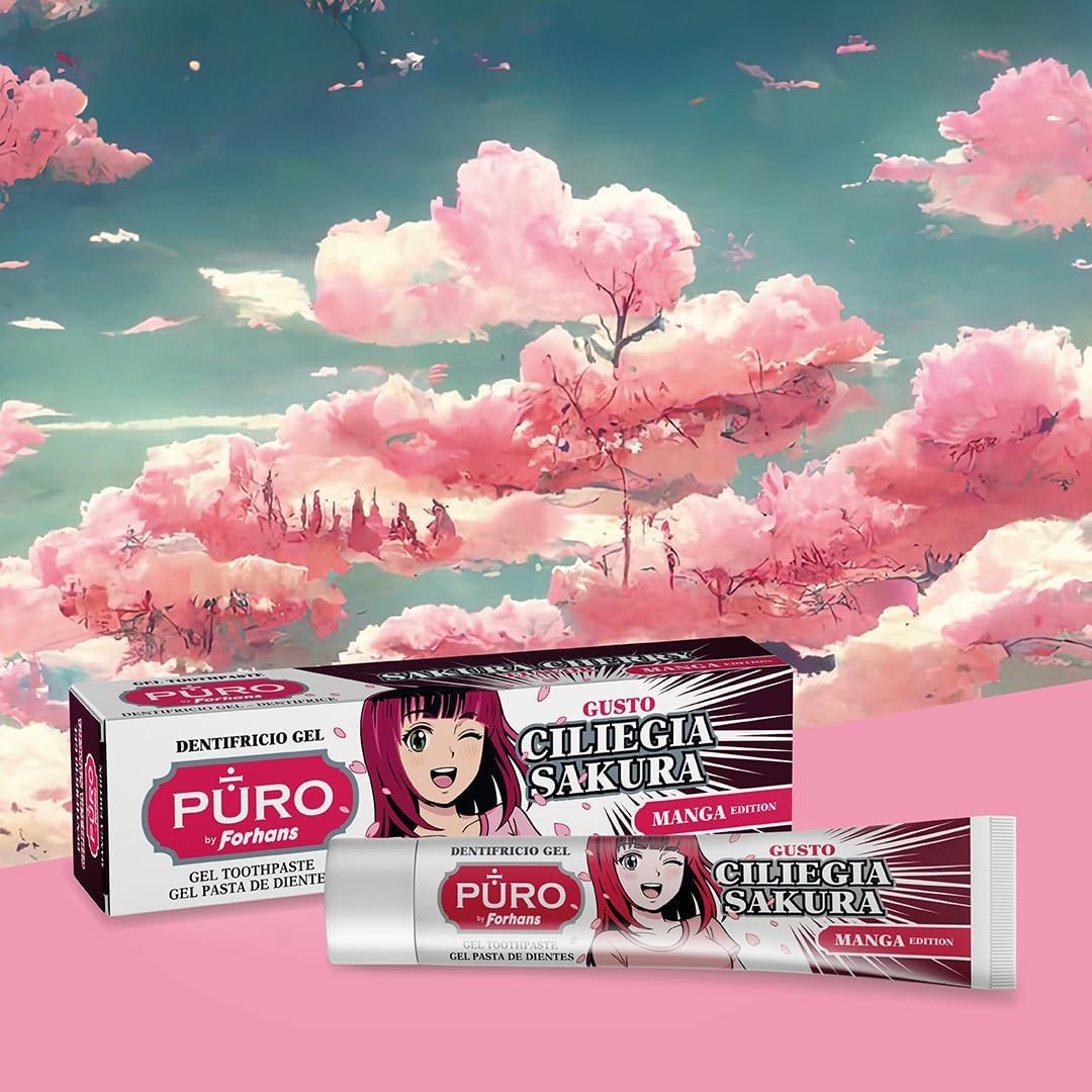 Püro by Forhans Manga Edition Sakura Cherry zubní pasta 75 ml
