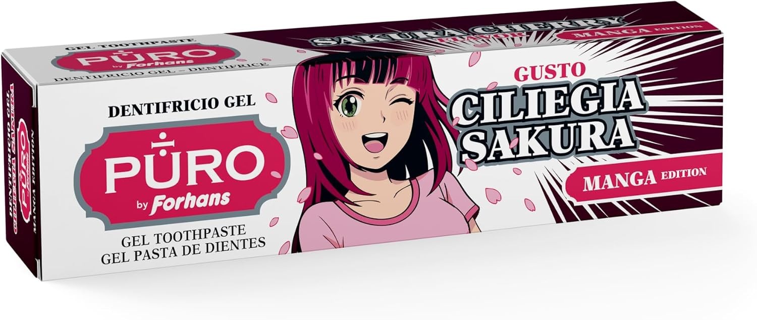 Püro by Forhans Manga Edition Sakura Cherry zubní pasta 75 ml
