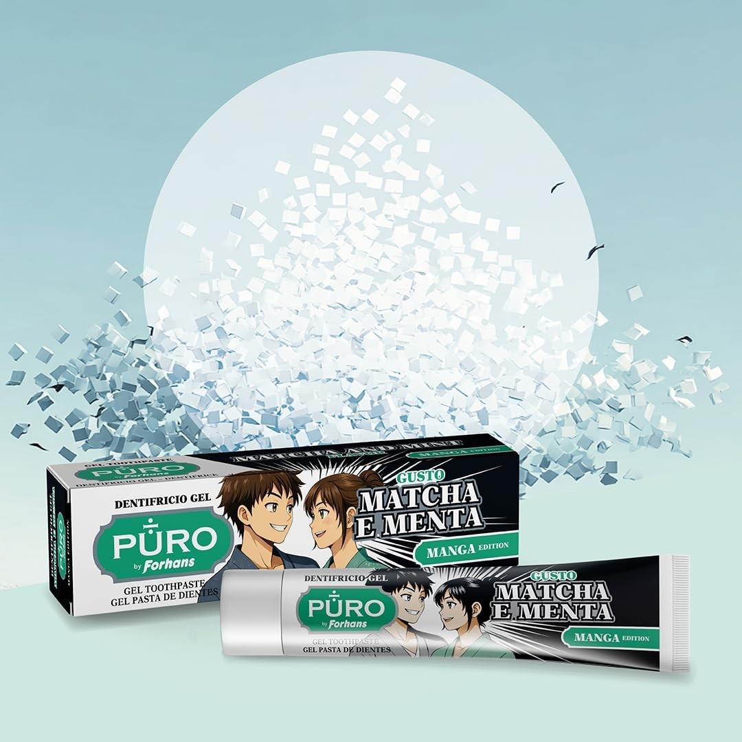 Püro by Forhans Manga Edition Matcha&Mint zubní pasta 75 ml