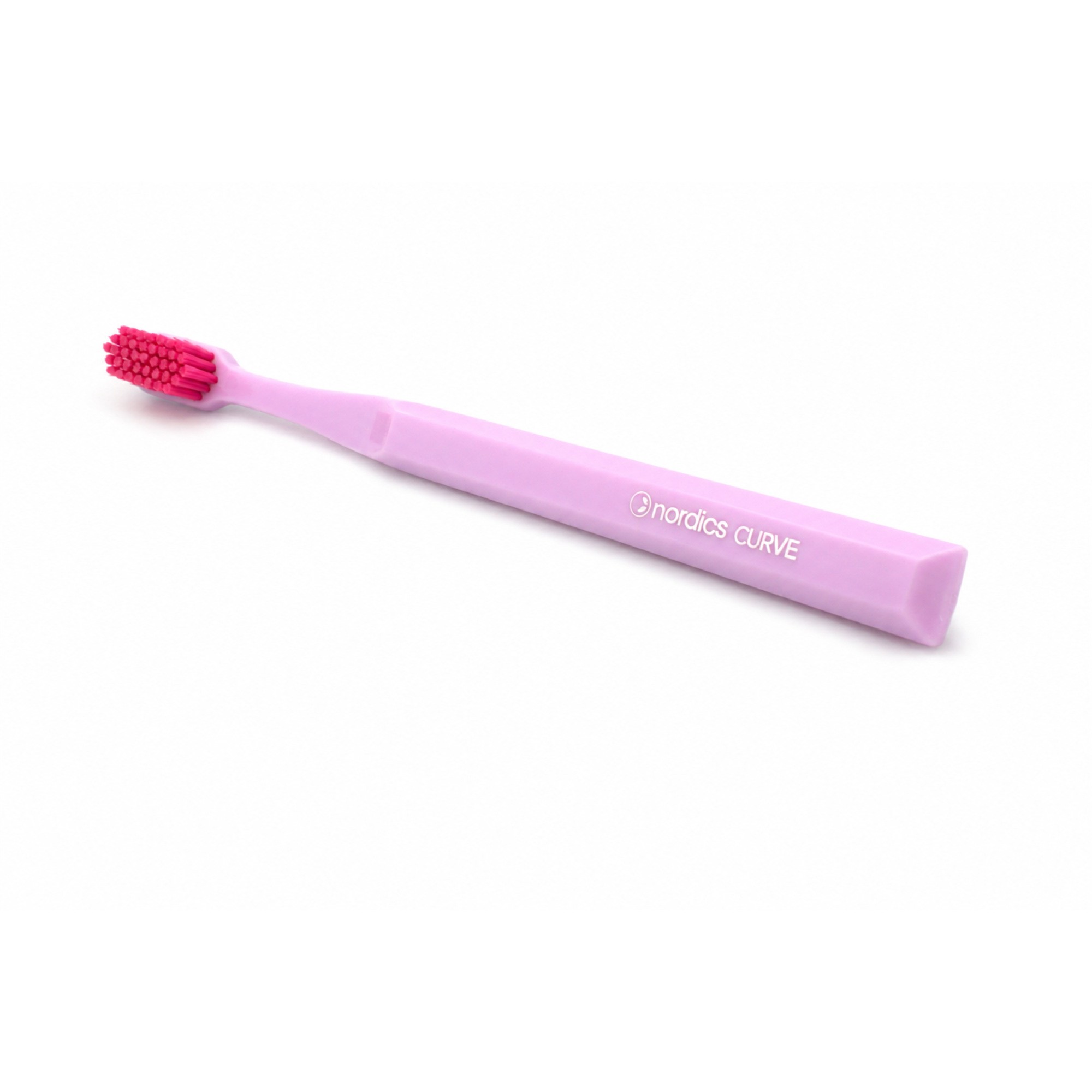 Nordics Curve Ultra Soft Pink/Red zubní kartáček