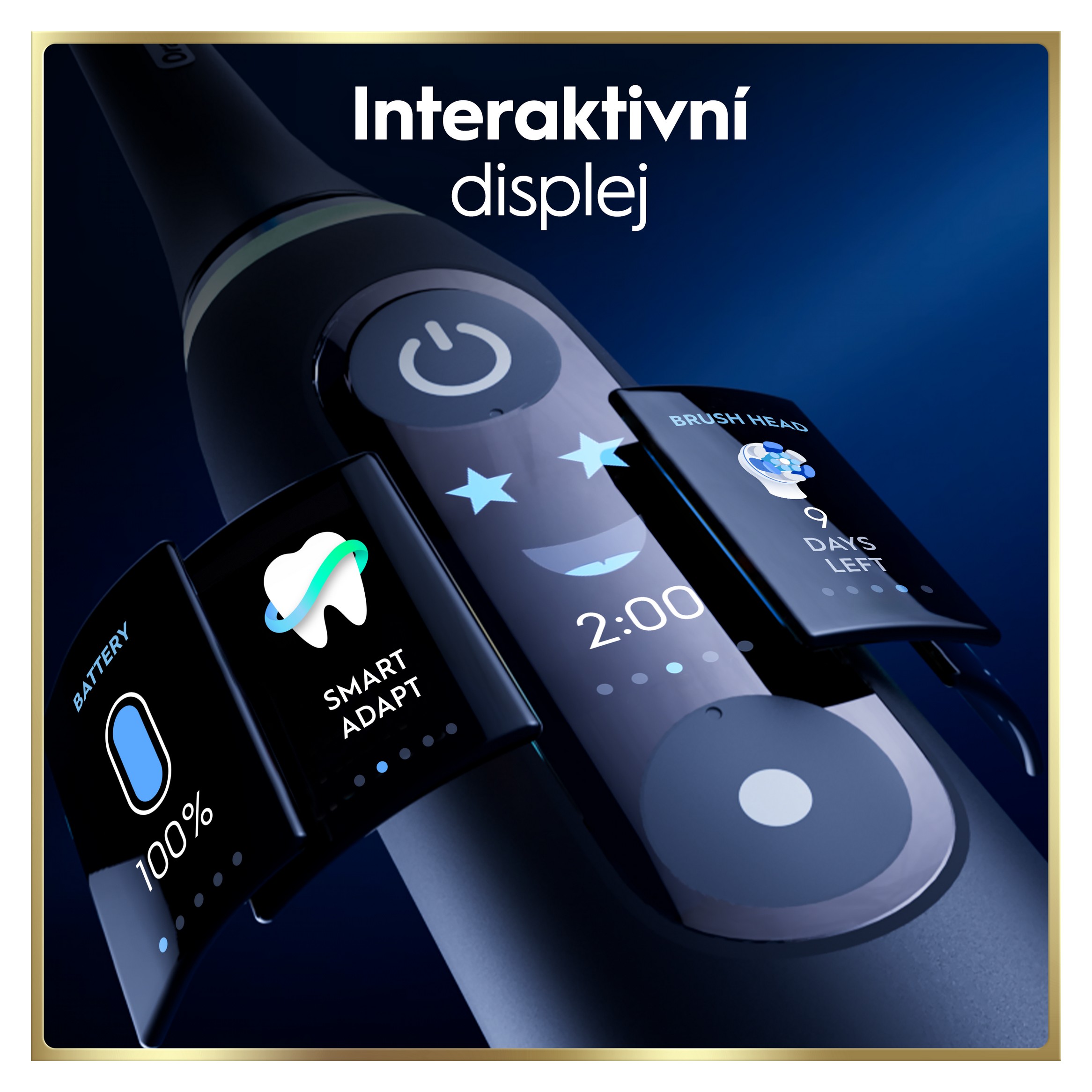 Oral-B iO Series 9 Black Onyx magnetický kartáček