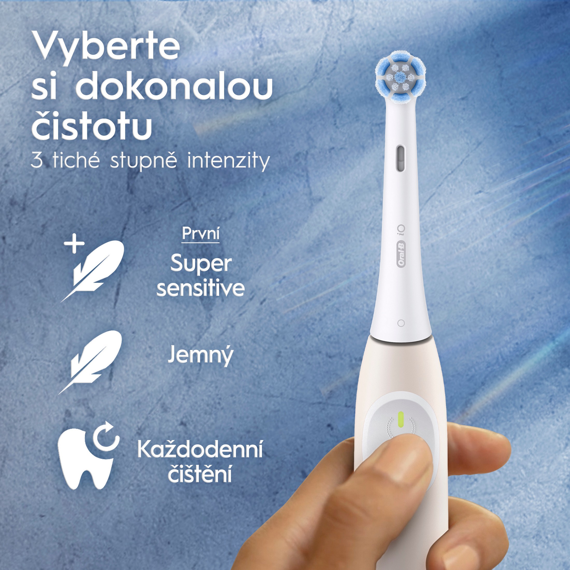 Oral-B iO Series 2 Rose Gold elektrický kartáček + cestovní pouzdro