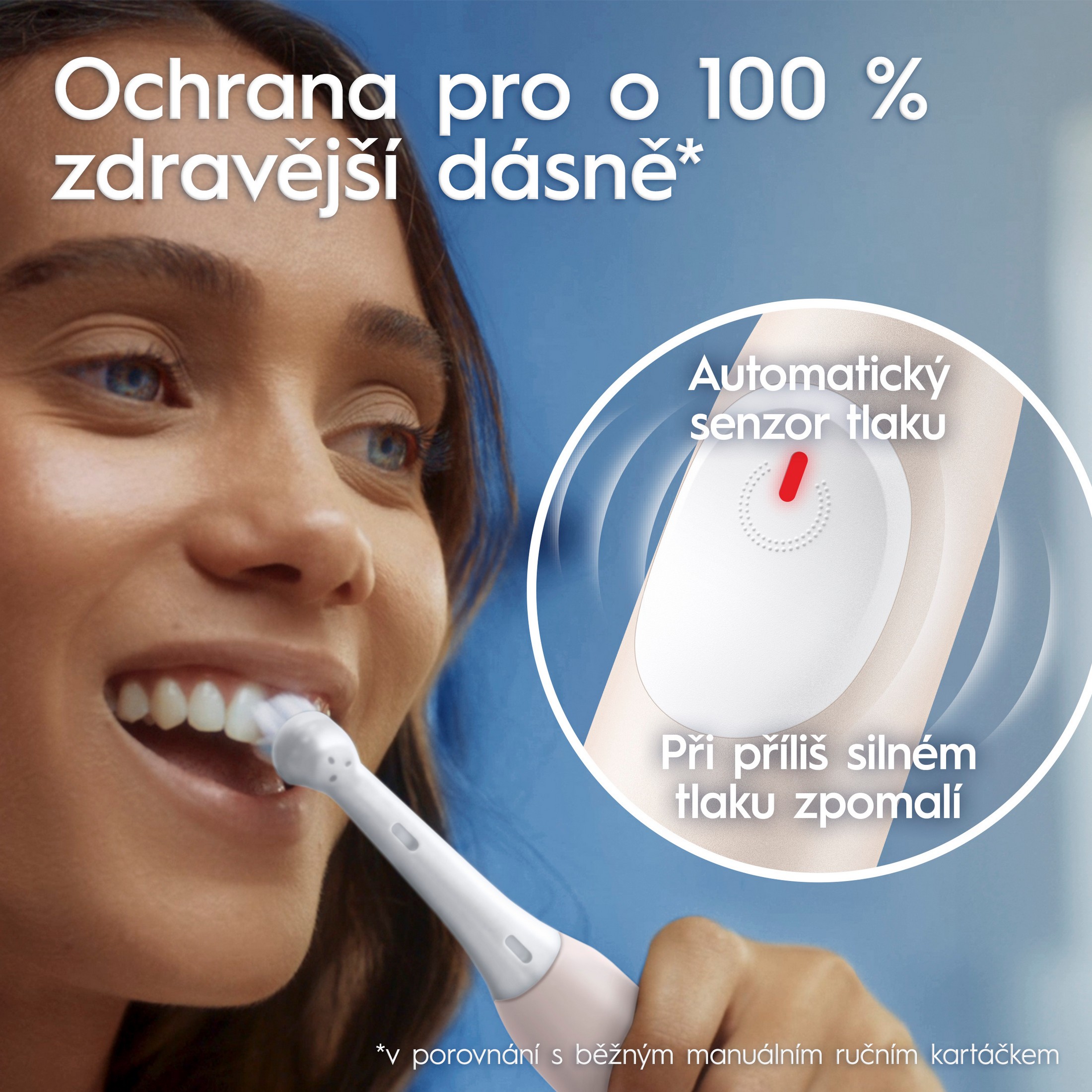 Oral-B iO Series 2 Rose Gold elektrický kartáček + cestovní pouzdro