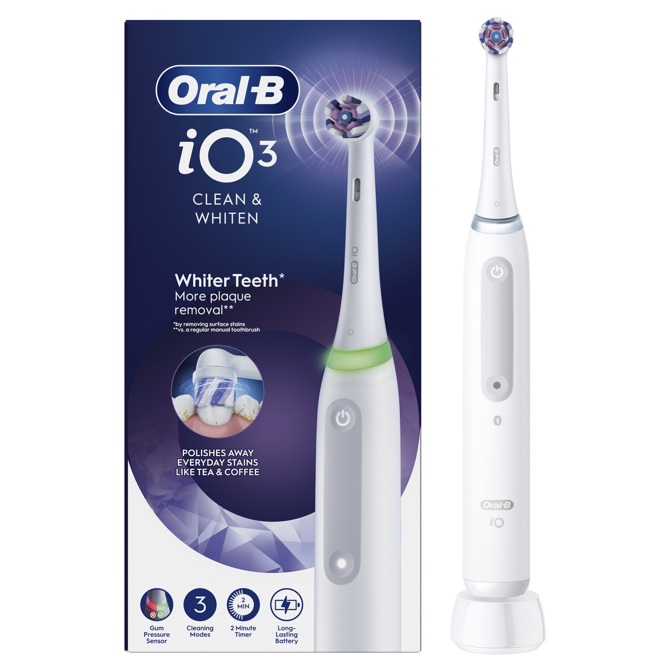 Oral-B iO Series 3 White magnetický kartáček