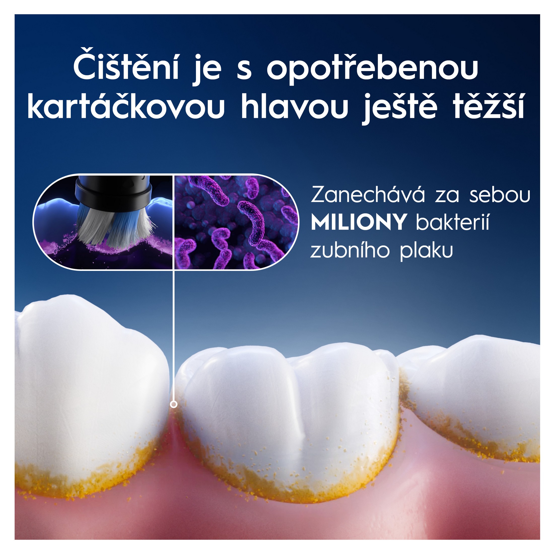 Oral-B iO Radiant White Black náhradní hlavice 4+4 ks