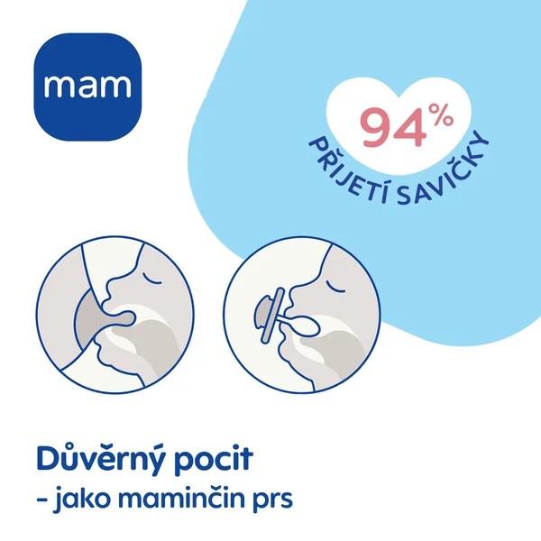 Mam Original Start 0-2 silikonový dudlík béžový