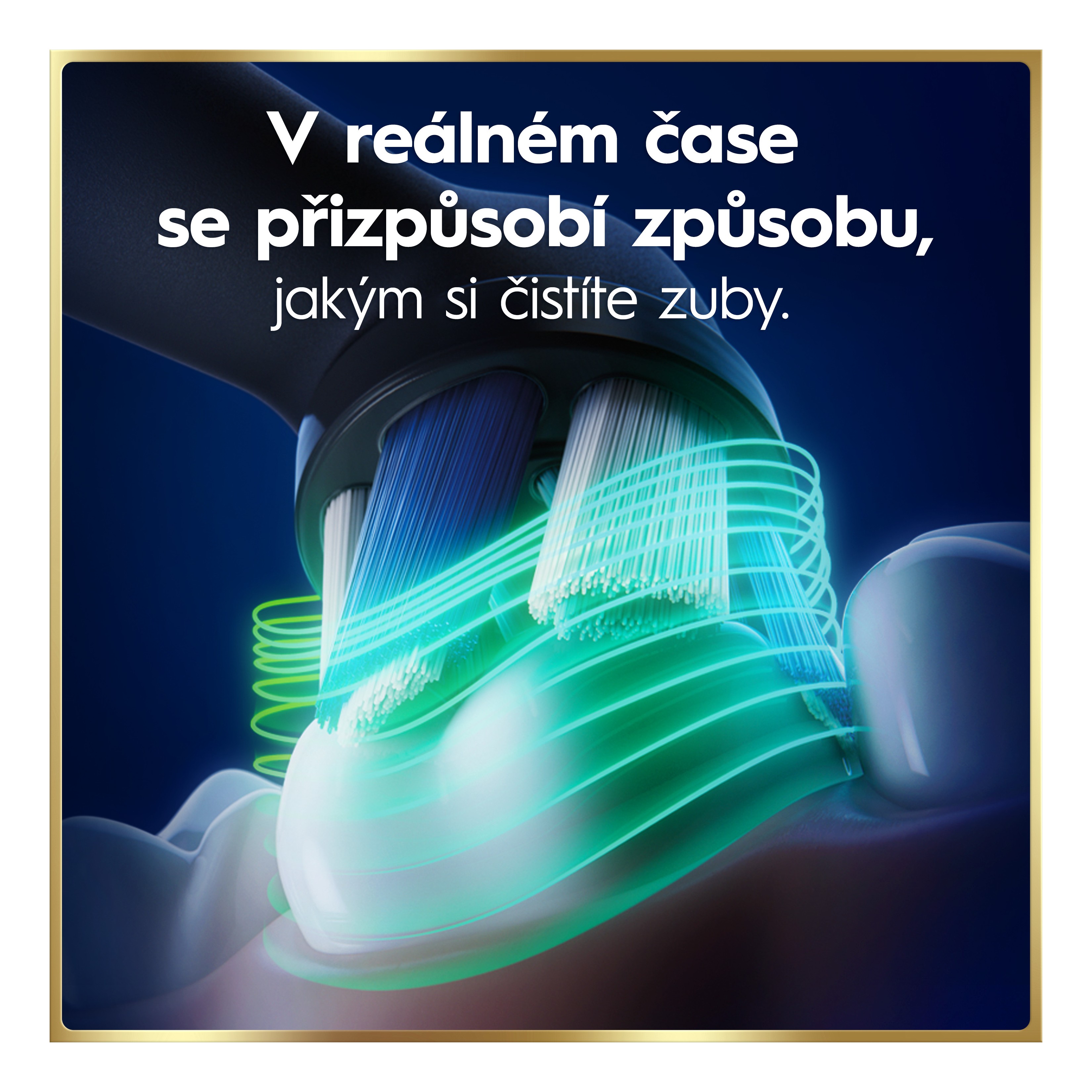 Oral-B iO Series 10 Duo Lunar Gold & Cosmic Black magnetický kartáček 2 ks