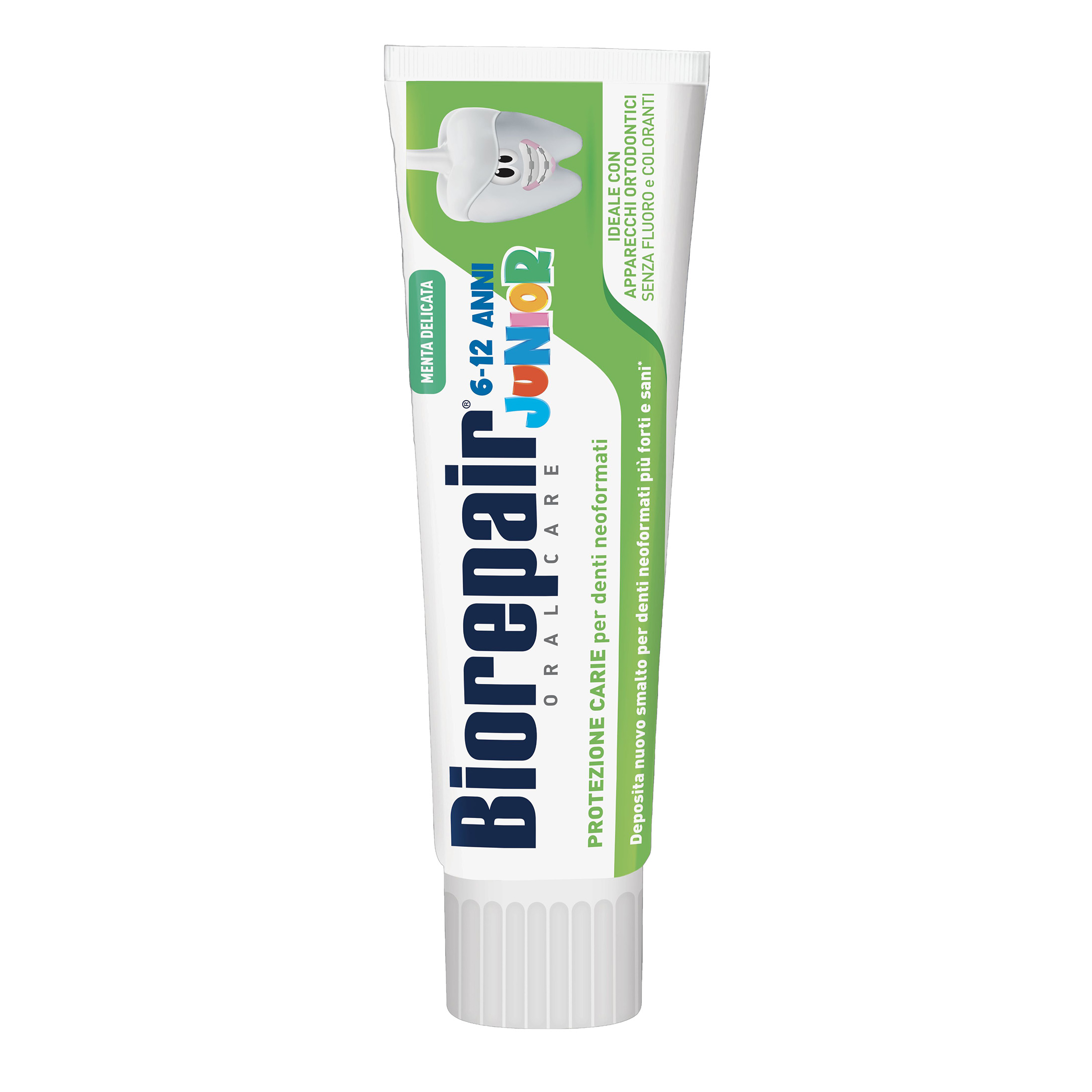 Biorepair Junior 6-12 Mint dětská zubní pasta 75 ml