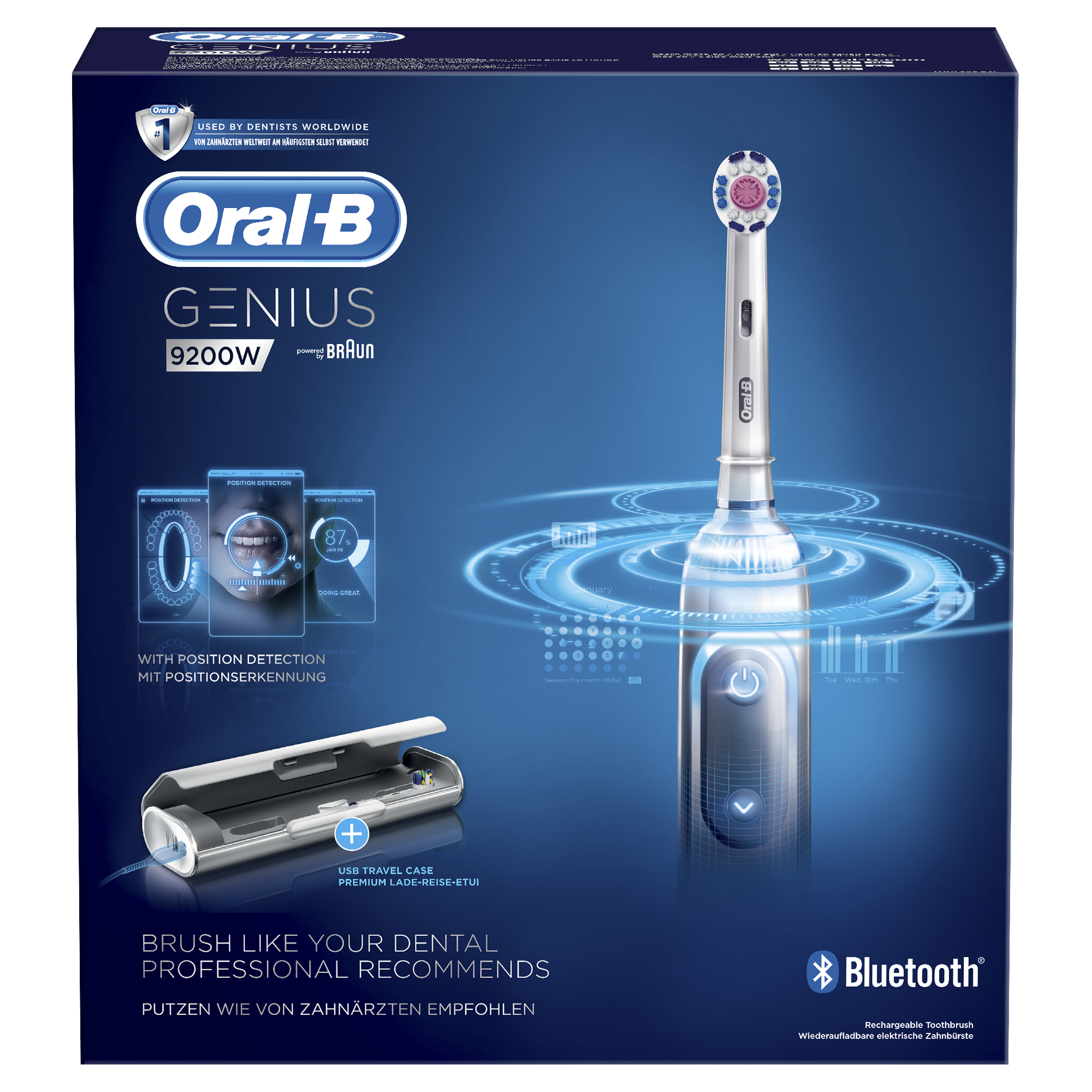Braun Oral-B Genius 9200W White zubní kartáček