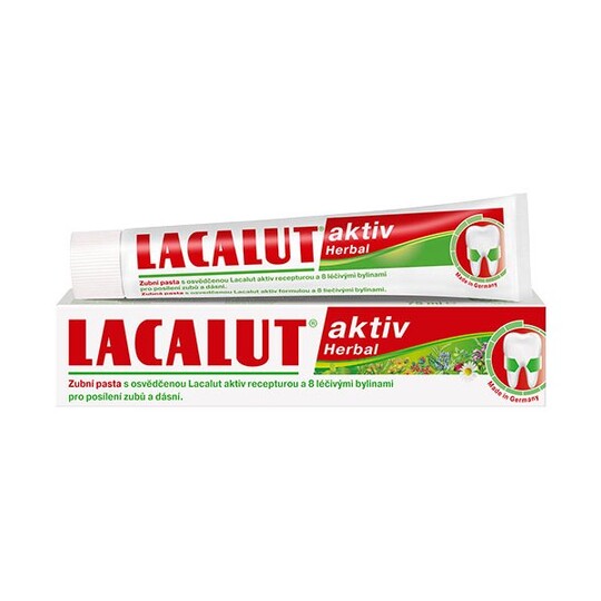 Lacalut Aktiv Herbal zubní pasta 75 ml