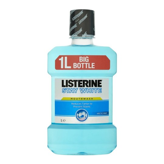 Listerine Stay White ústní voda 1 l