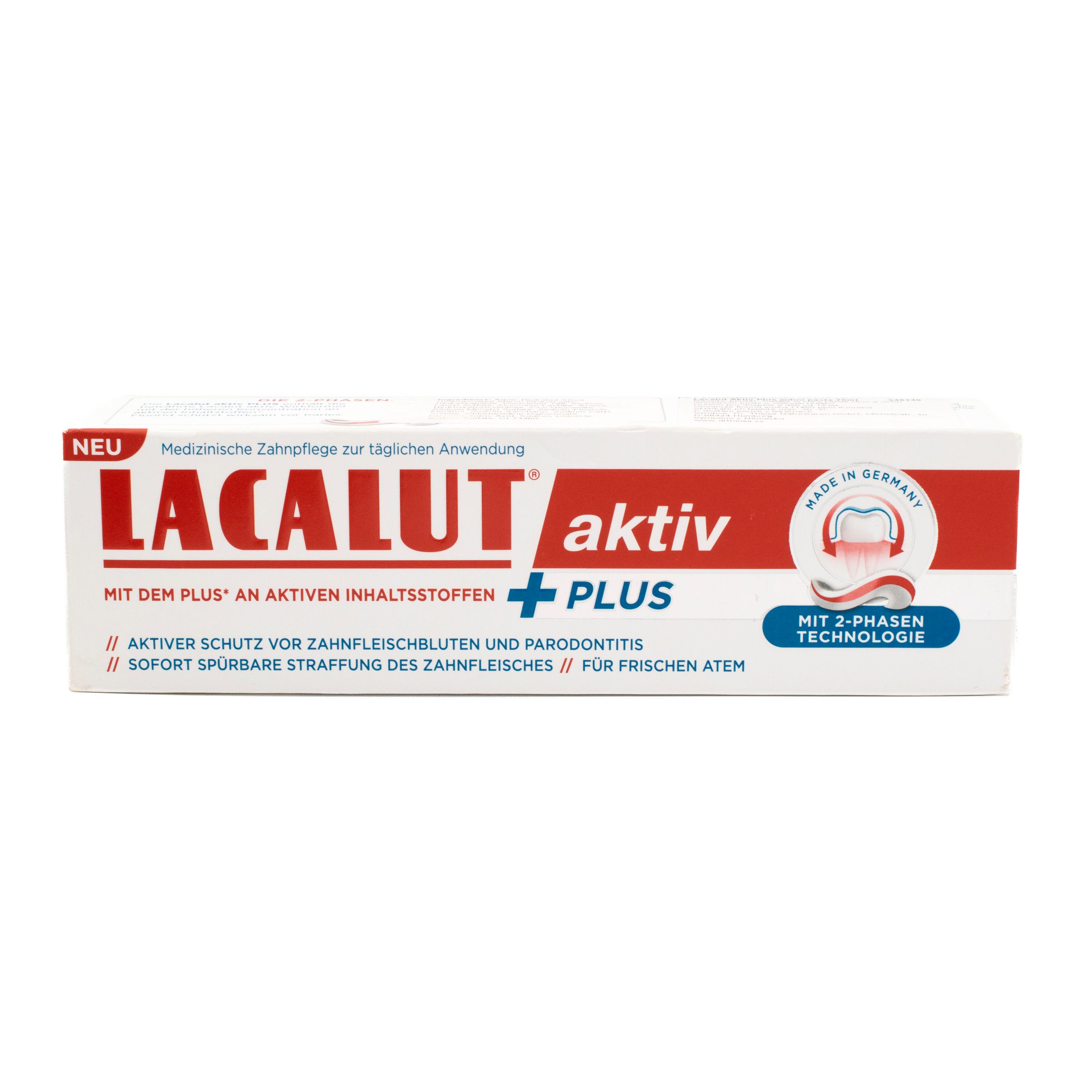Lacalut Aktiv Plus zubní pasta 75 ml - Nazuby.cz