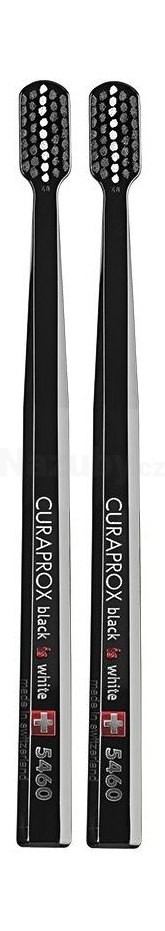 Curaprox CS 5100 Black is White zubní kartáček, 2ks