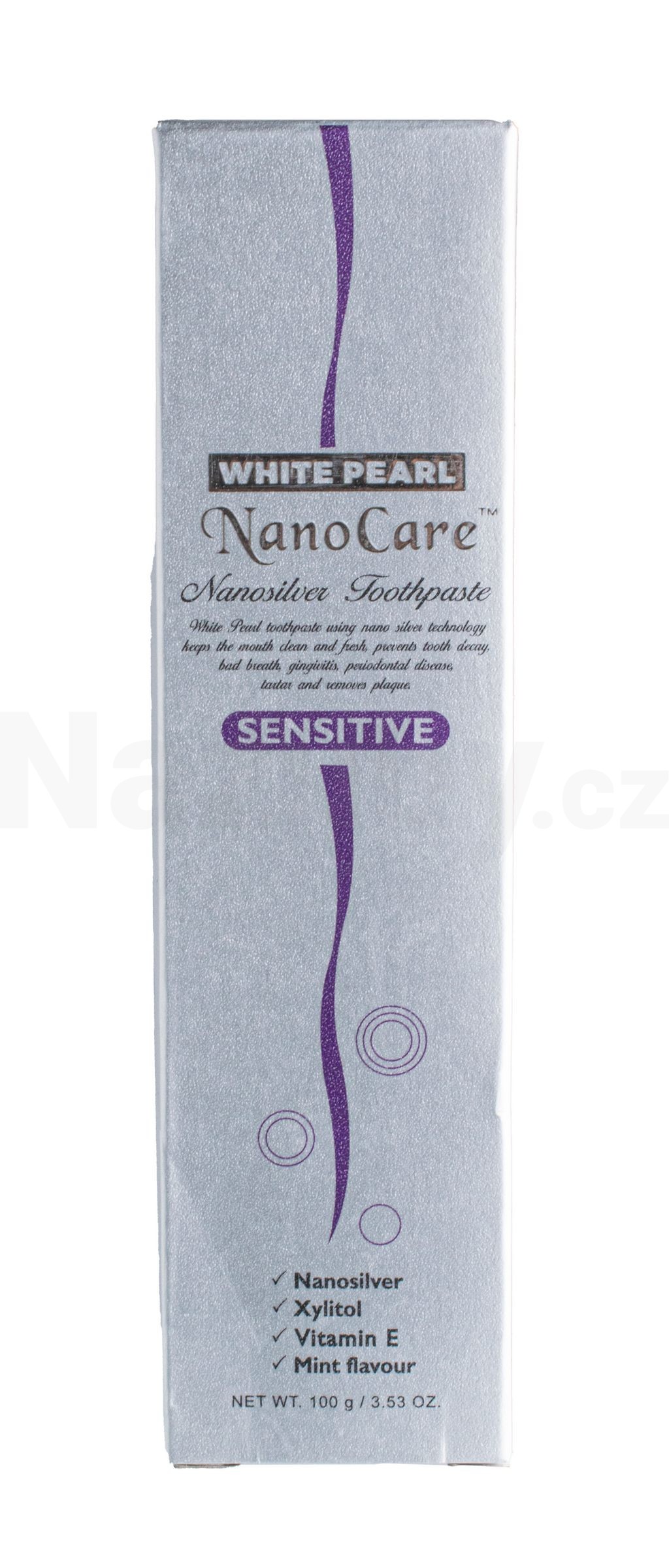 White Pearl NanoCare Sensitive zubní pasta 100 g
