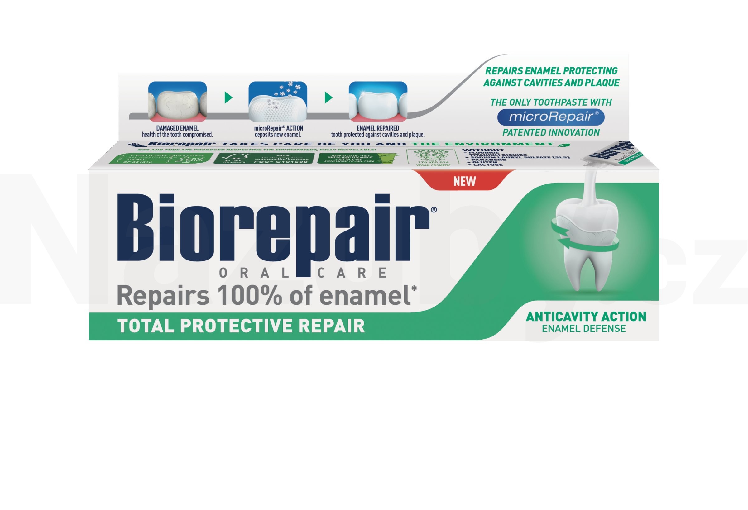 Biorepair Total Protective Repair zubní pasta 75 ml